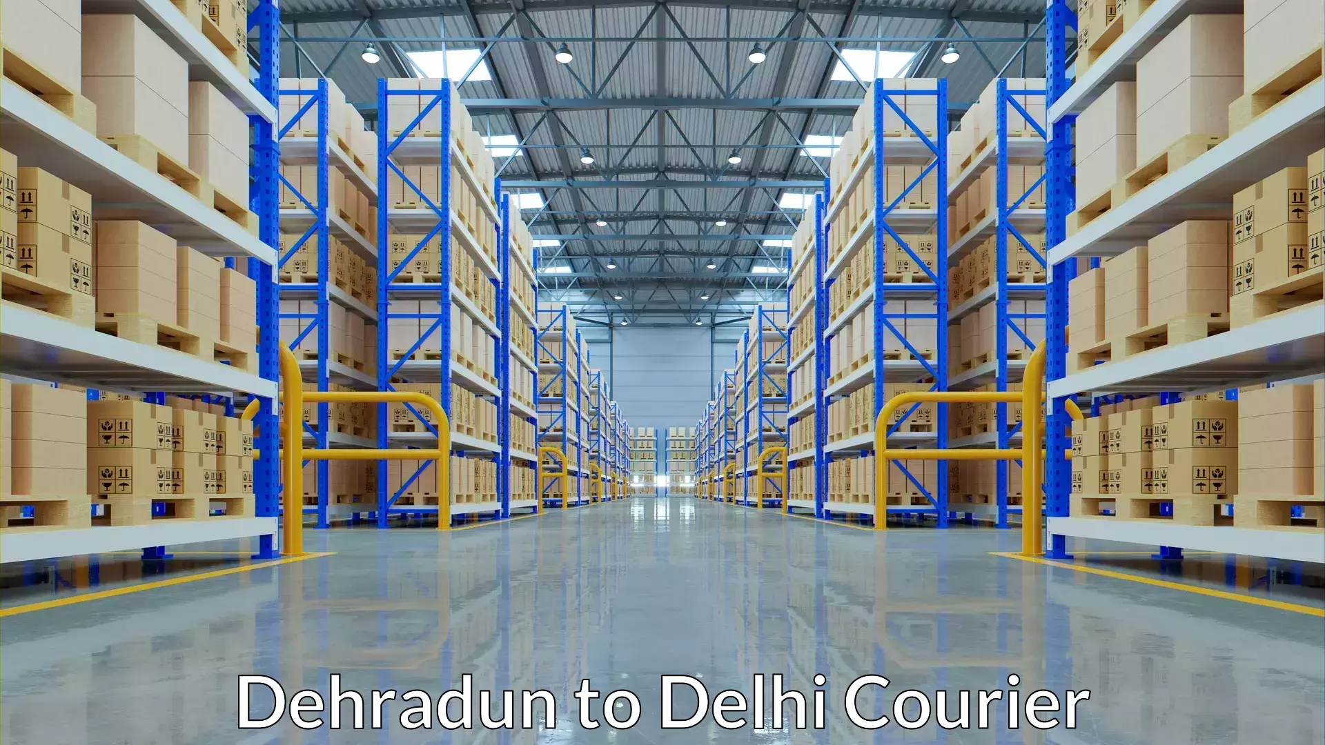 User-friendly courier app Dehradun to Indraprastha