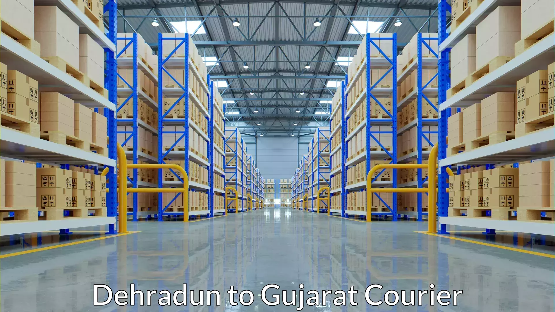 Premium courier solutions Dehradun to Gujarat