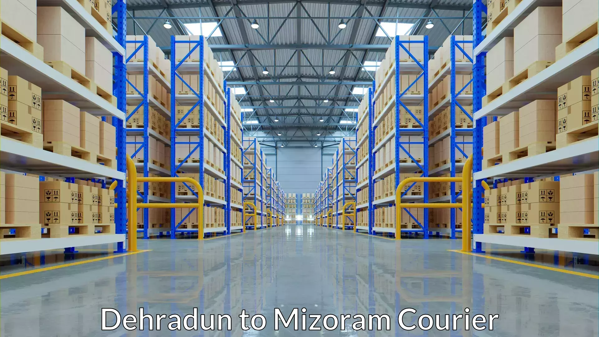 Expedited shipping solutions Dehradun to Mizoram