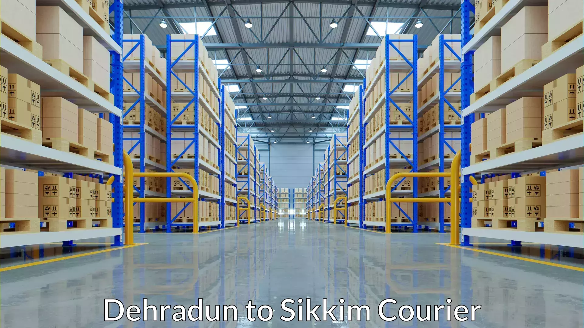 Courier service efficiency Dehradun to Sikkim