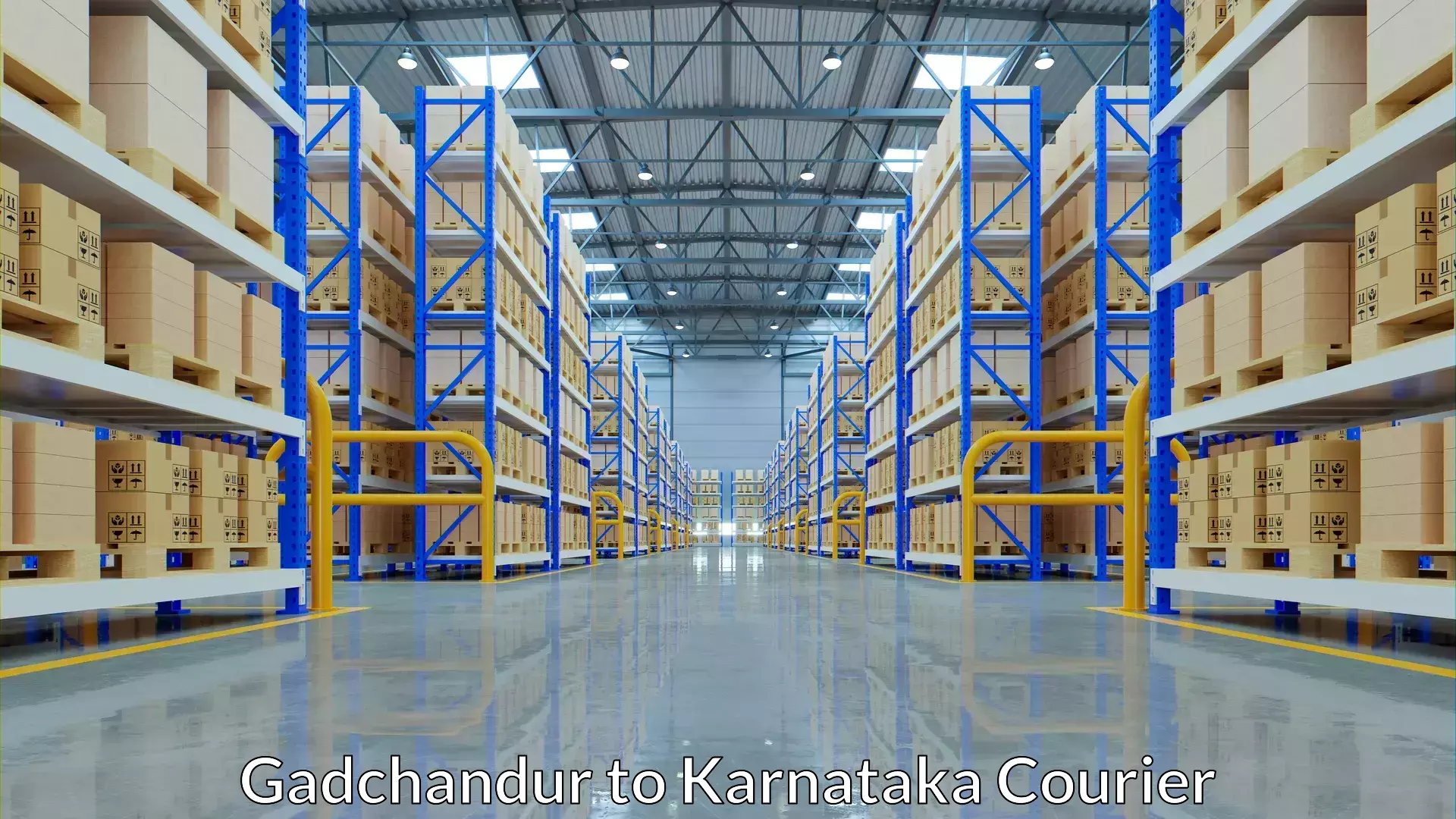 On-demand shipping options Gadchandur to Rattihalli