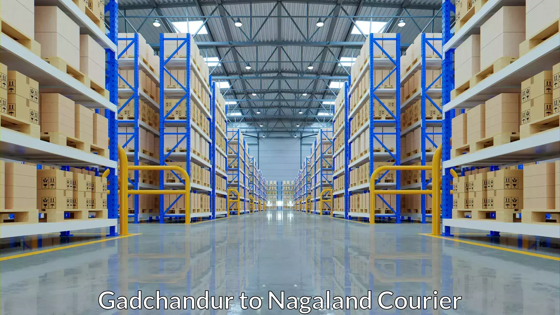 Discount courier rates Gadchandur to Nagaland