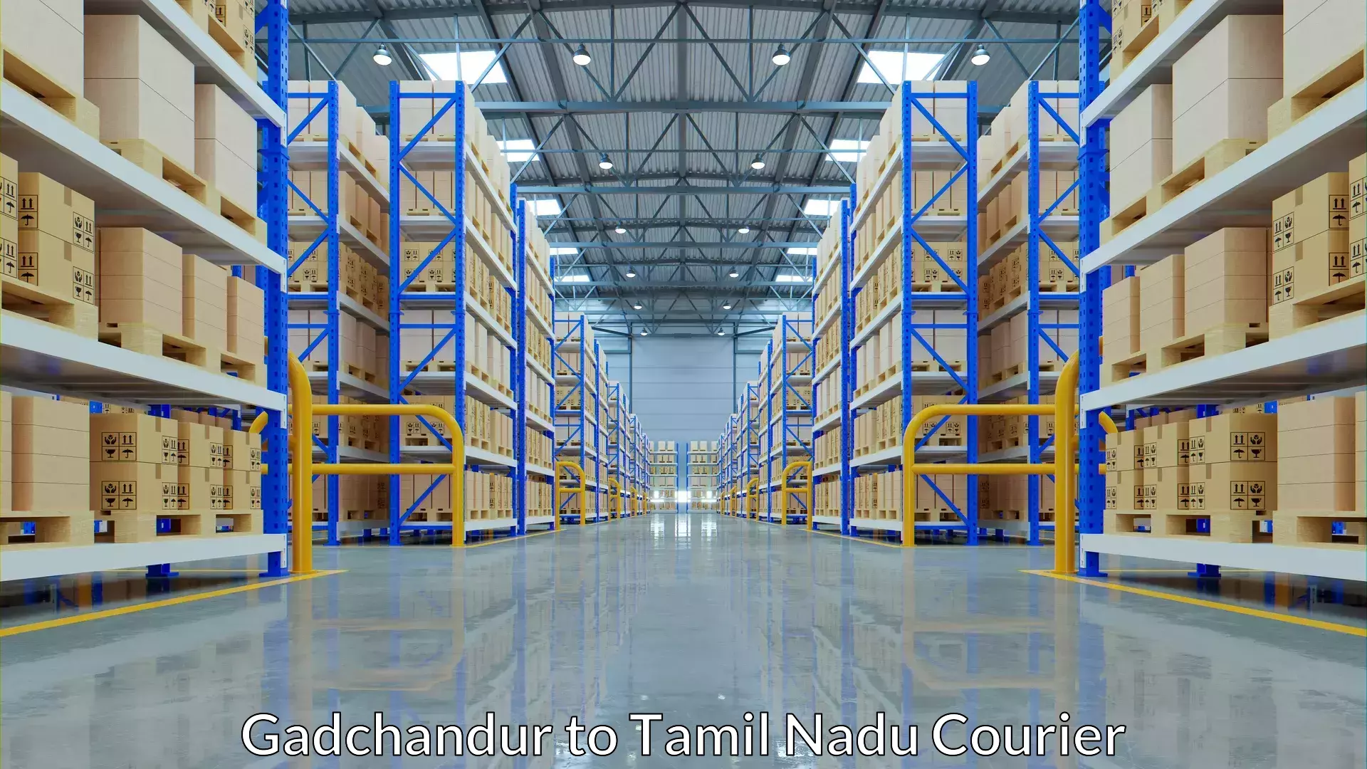 E-commerce shipping partnerships Gadchandur to Pennadam