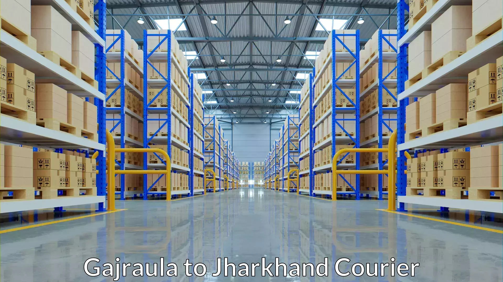 Professional courier services Gajraula to Jharkhand