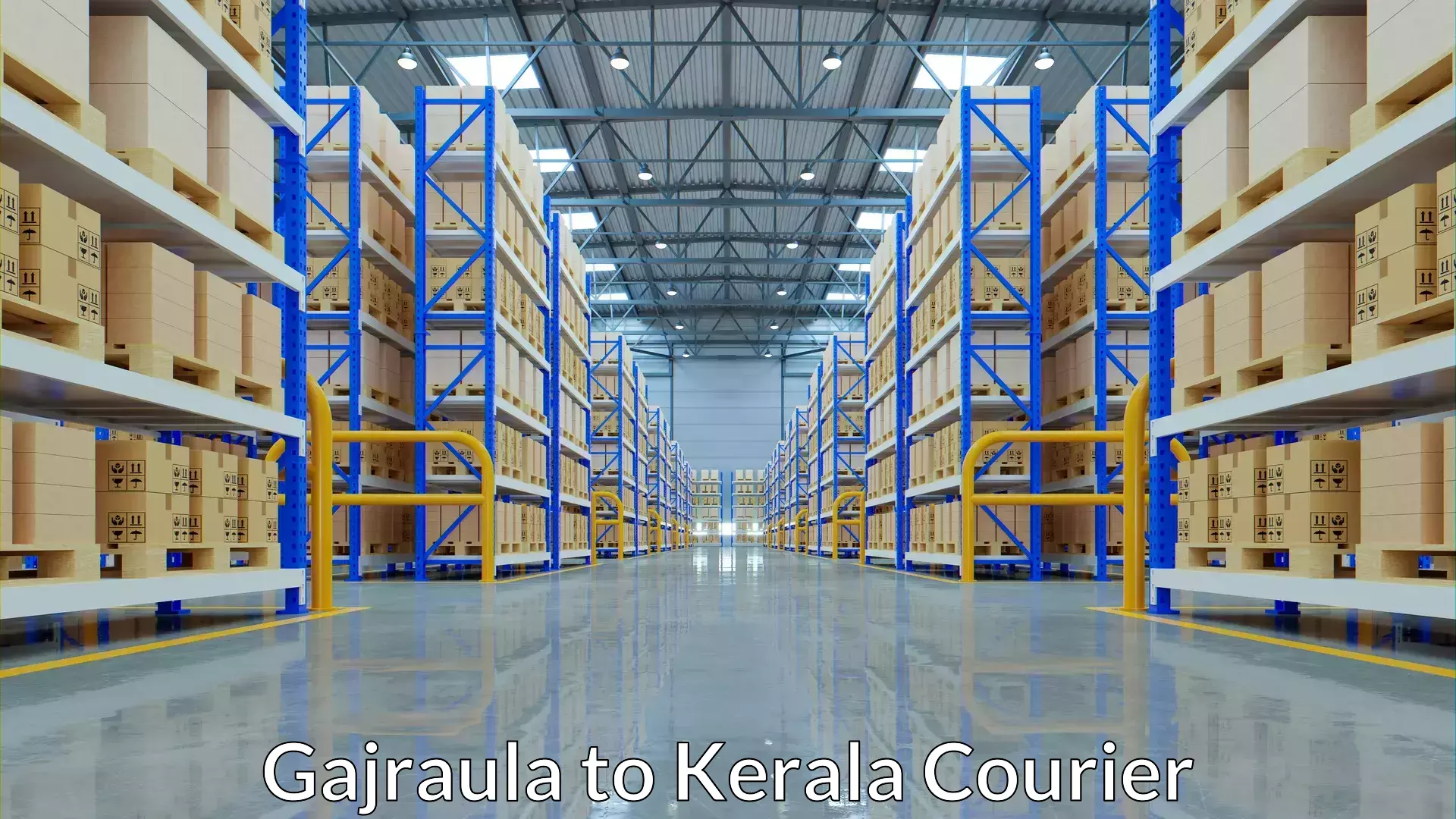 Smart parcel solutions Gajraula to Kazhakkoottam