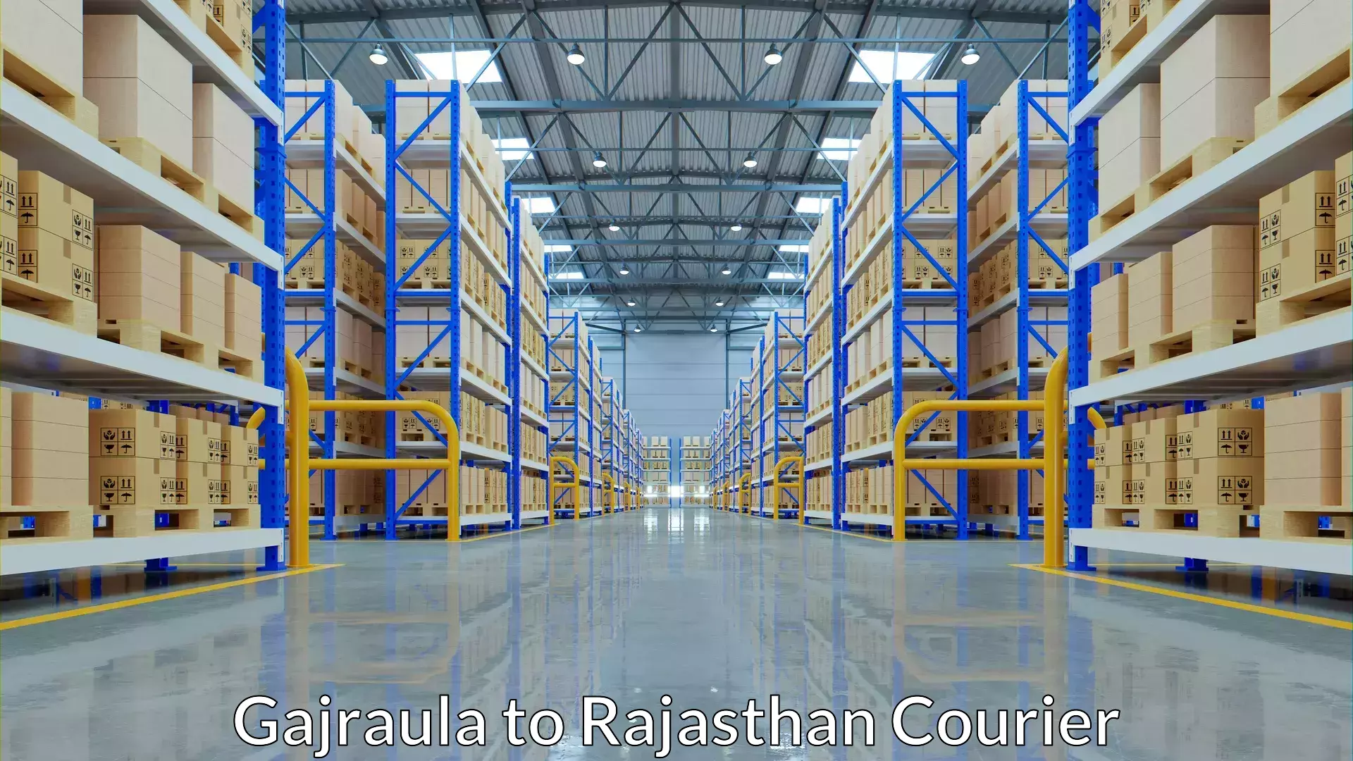 Custom courier rates Gajraula to Kawai