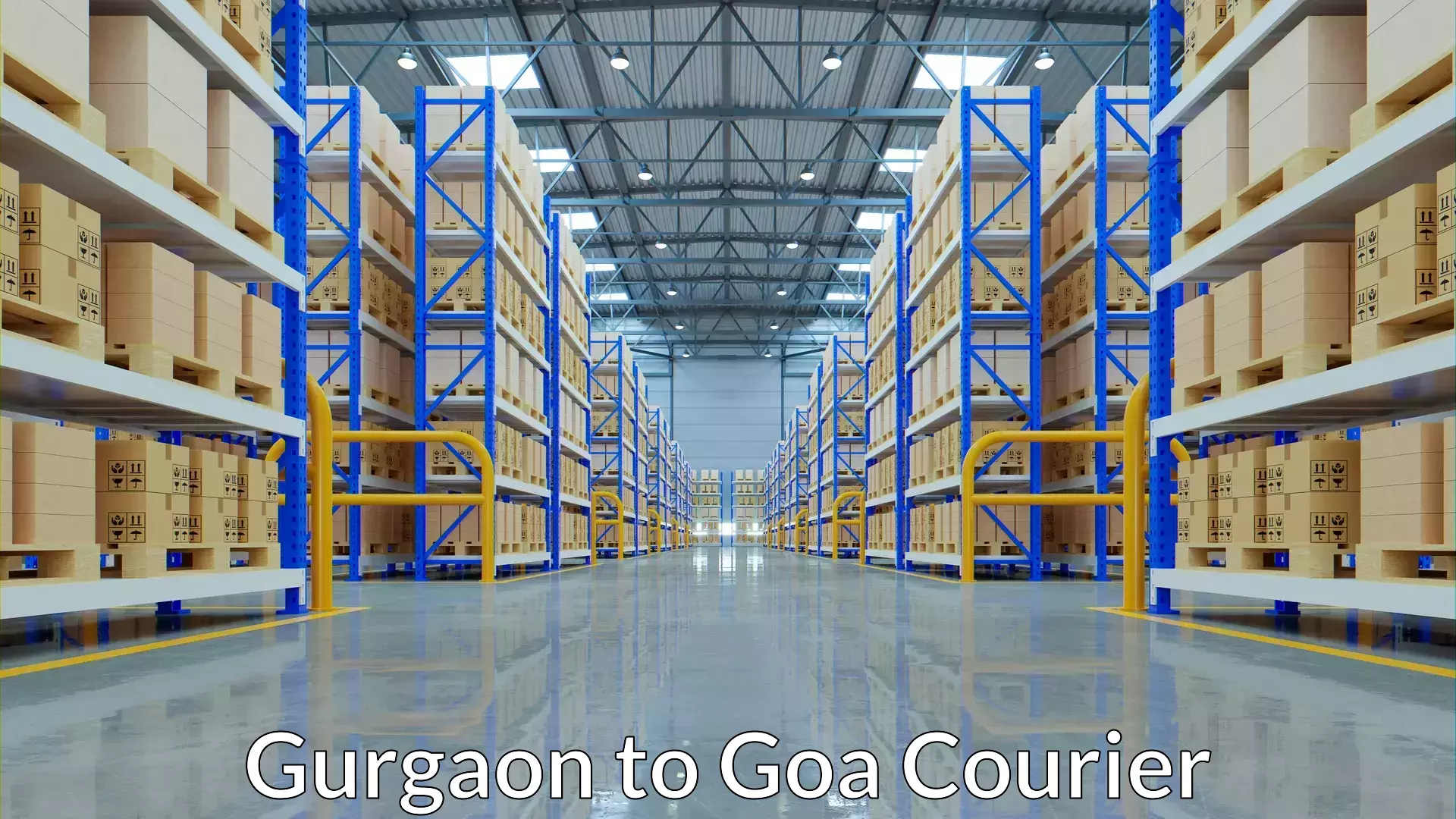 Courier services Gurgaon to Goa