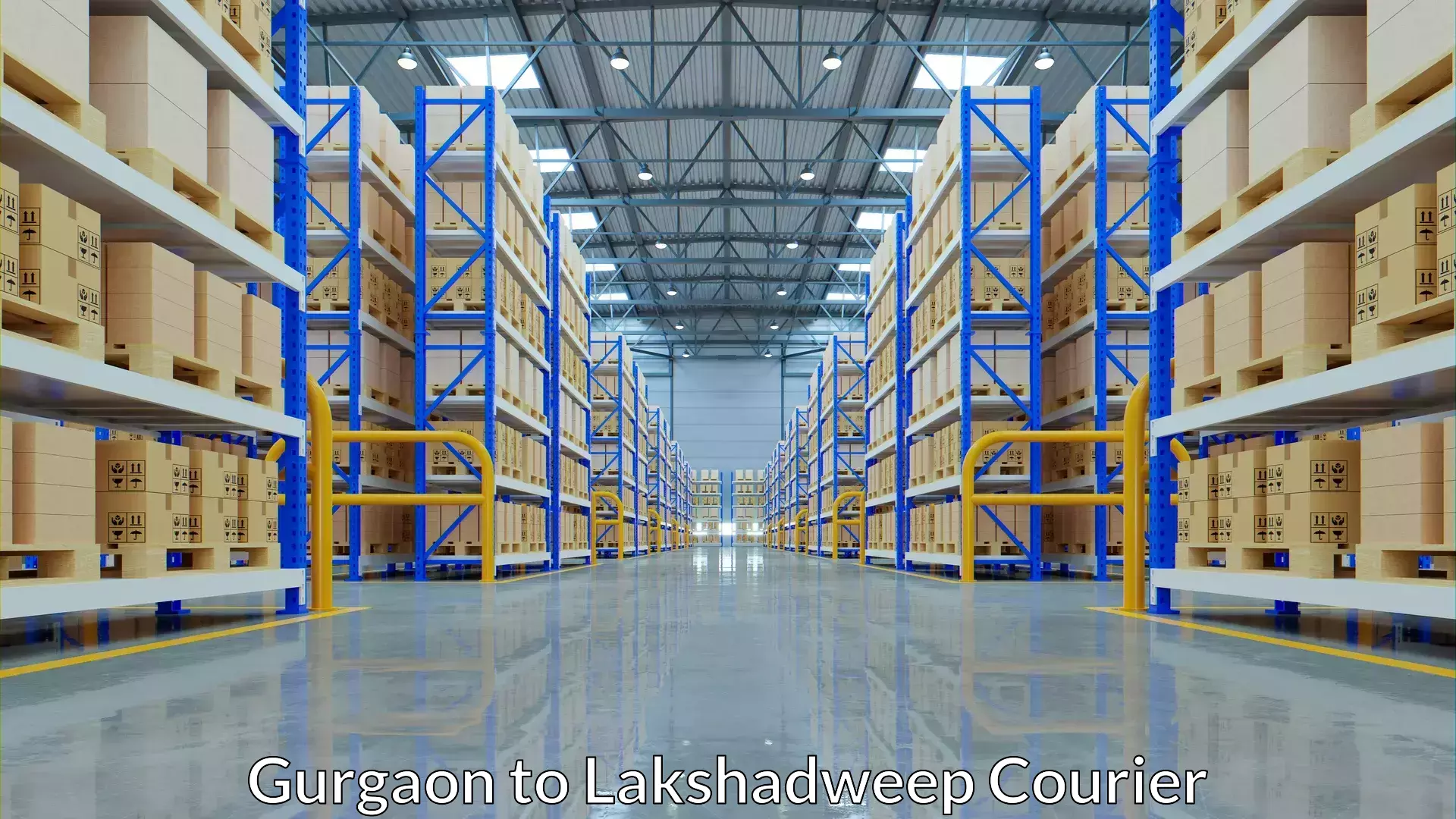 Retail shipping solutions in Gurgaon to Lakshadweep