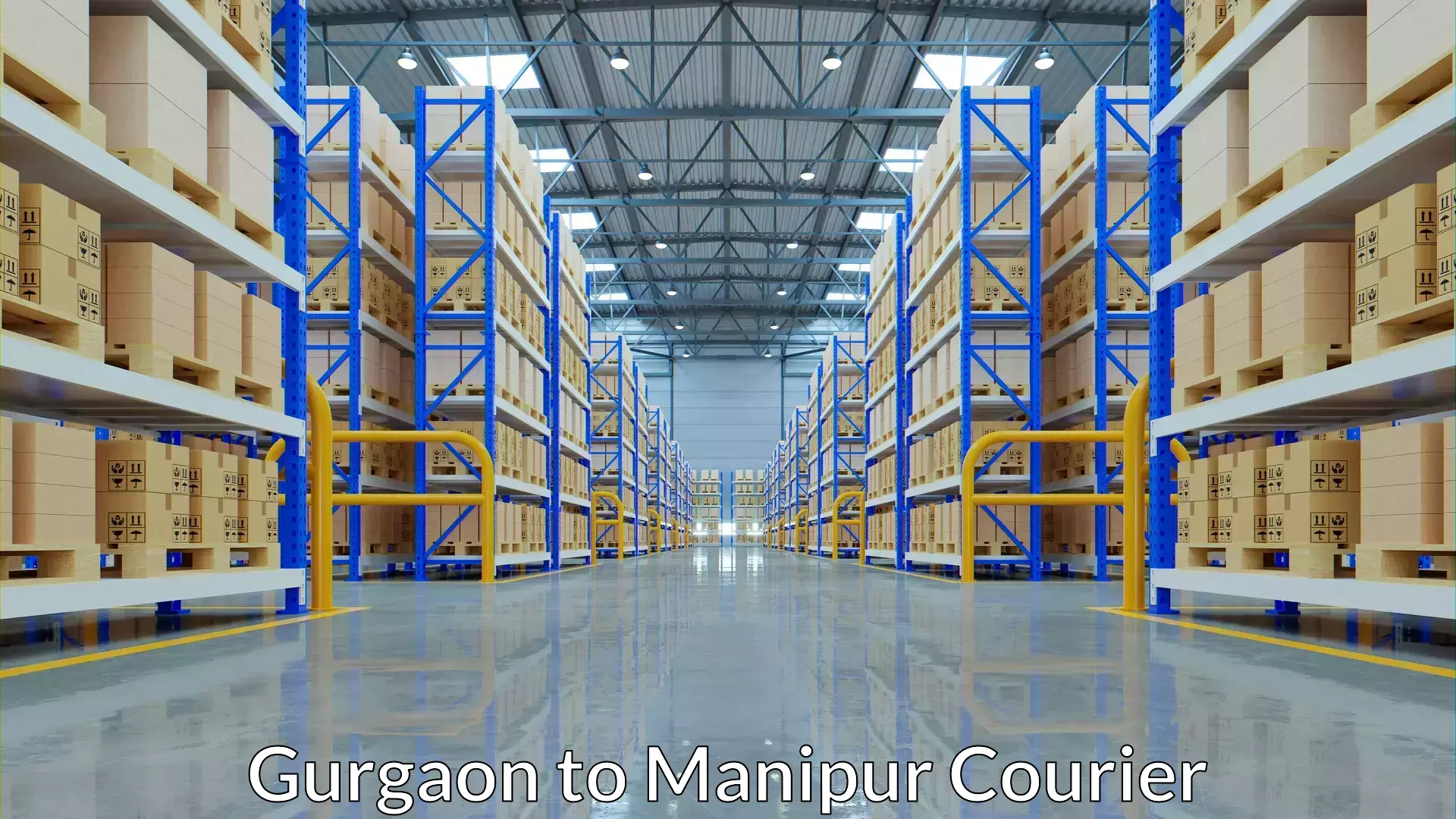 Bulk courier orders Gurgaon to Manipur