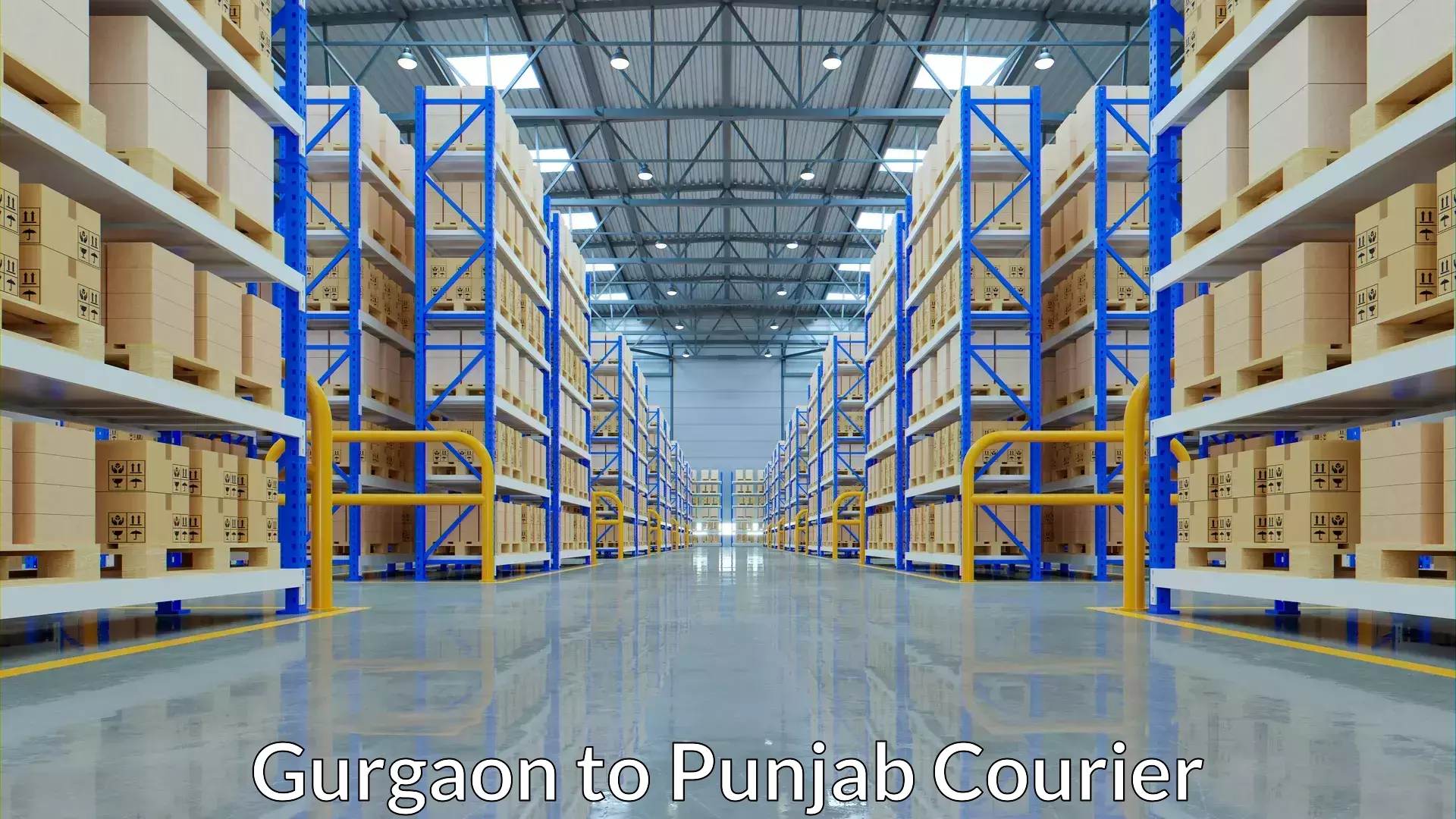 Quick parcel dispatch Gurgaon to Punjab