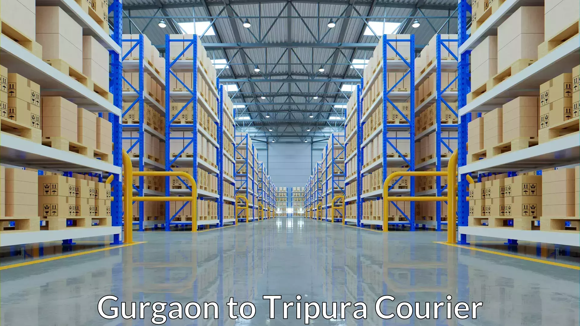 Speedy delivery service Gurgaon to Tripura