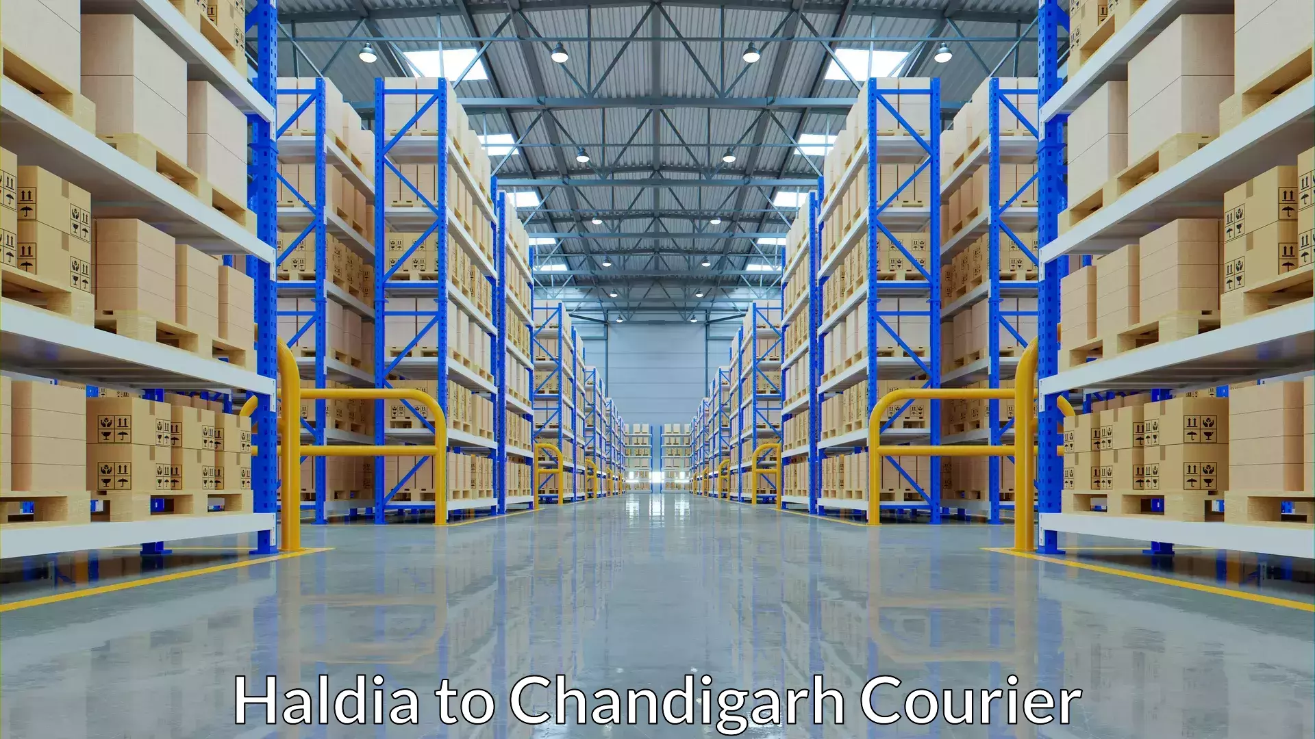 Expedited shipping methods in Haldia to Chandigarh