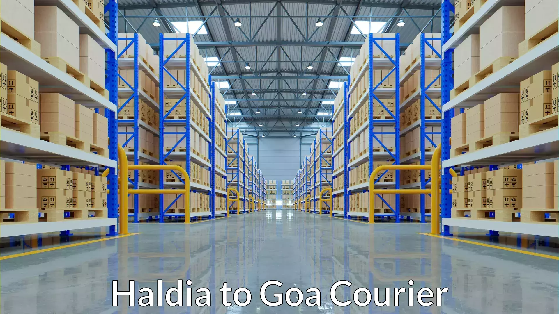 Efficient cargo services Haldia to Ponda