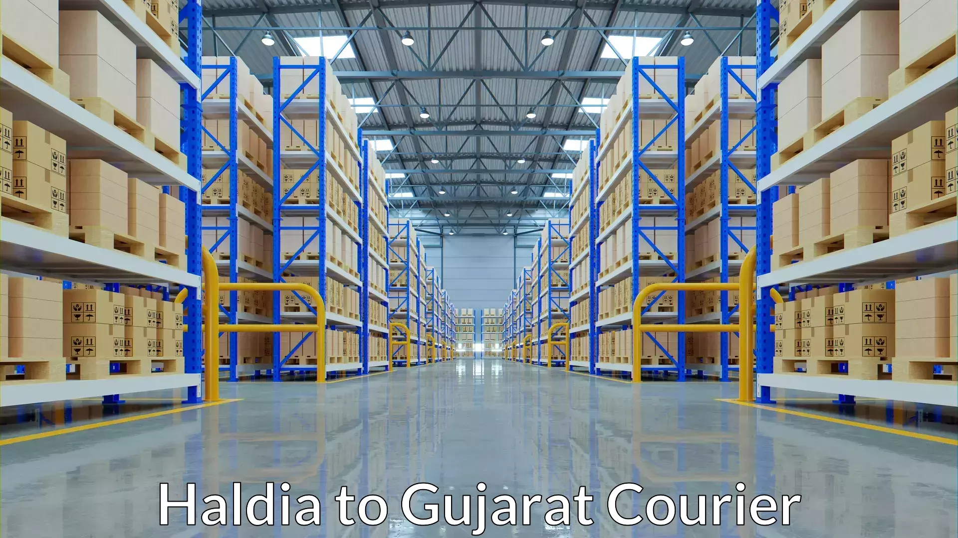 Rapid shipping services Haldia to Gandhidham