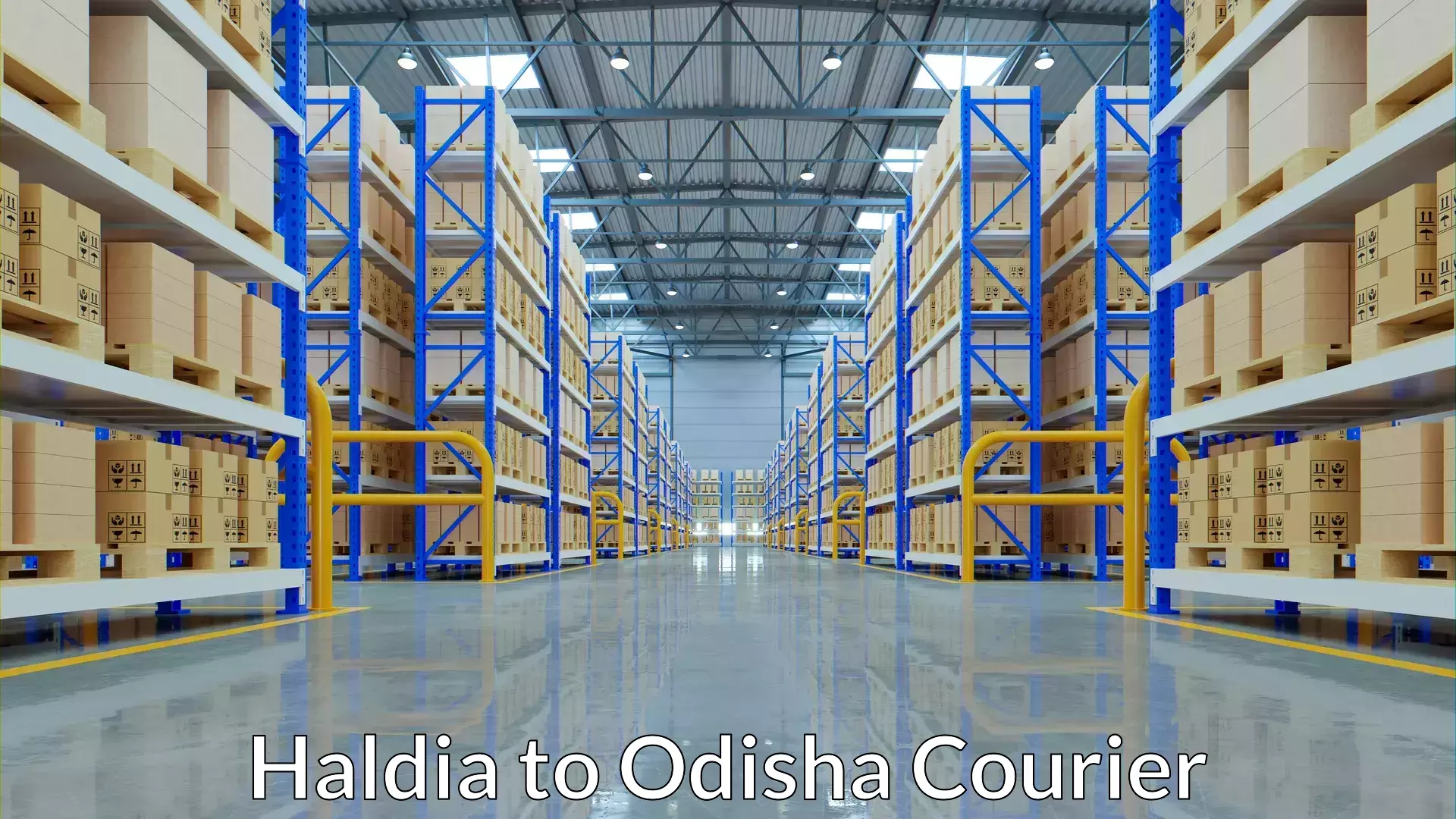 Efficient order fulfillment in Haldia to Balliguda