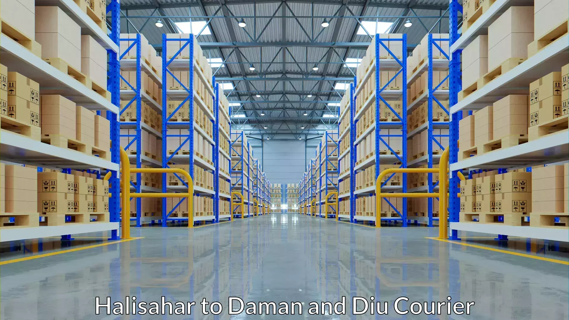 Innovative logistics solutions Halisahar to Diu