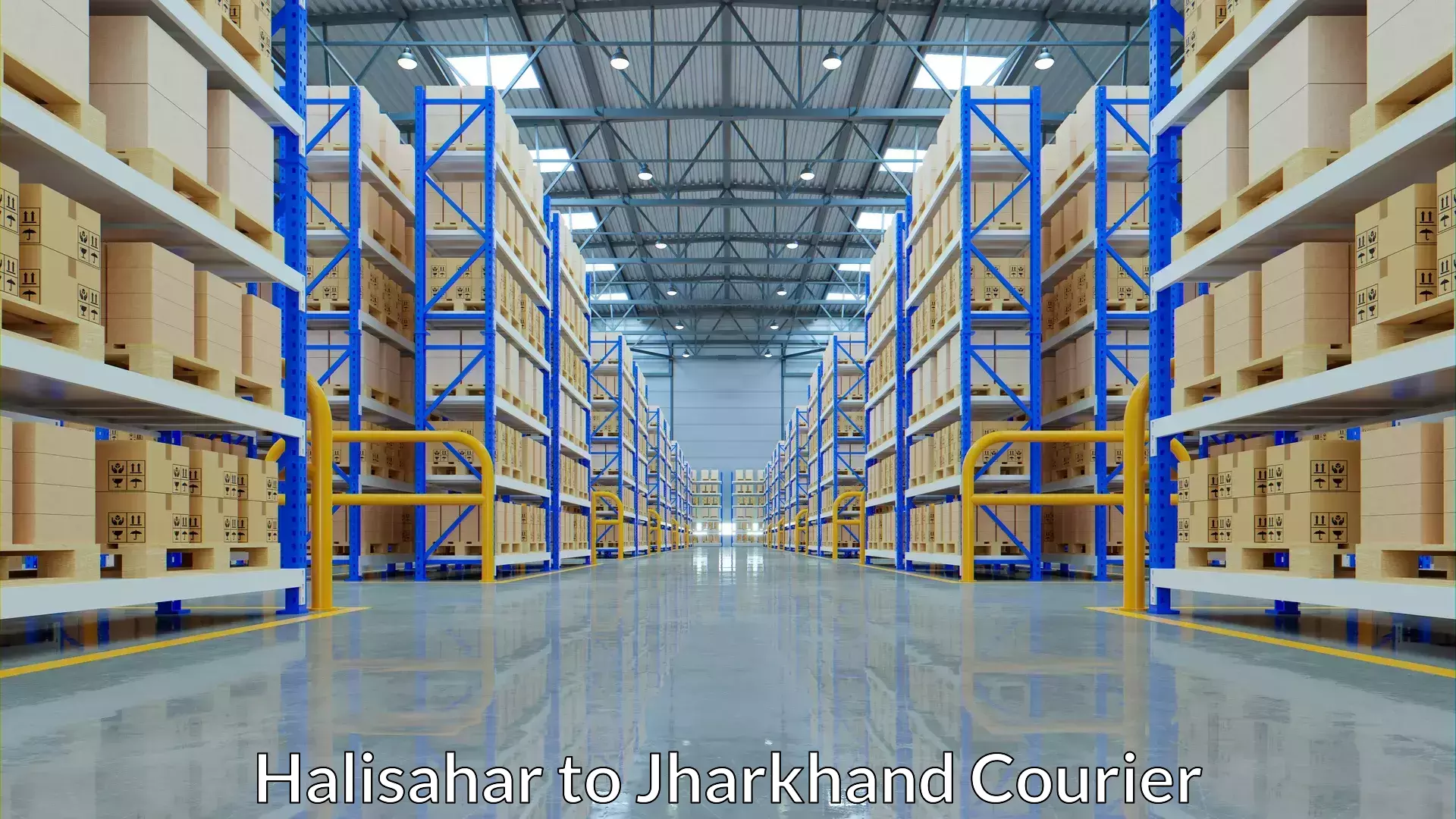 Custom courier packaging Halisahar to Ghatshila