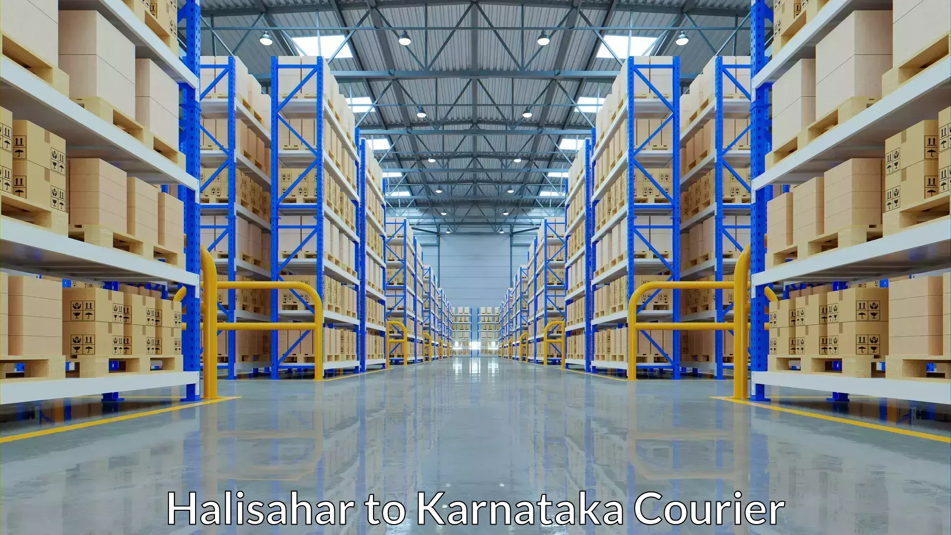 Urgent courier needs Halisahar to Channarayapatna