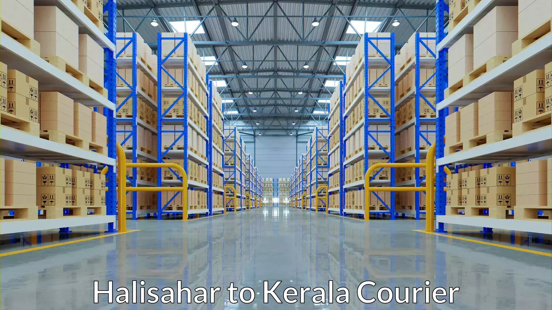 Expedited parcel delivery Halisahar to Manjeri Kla