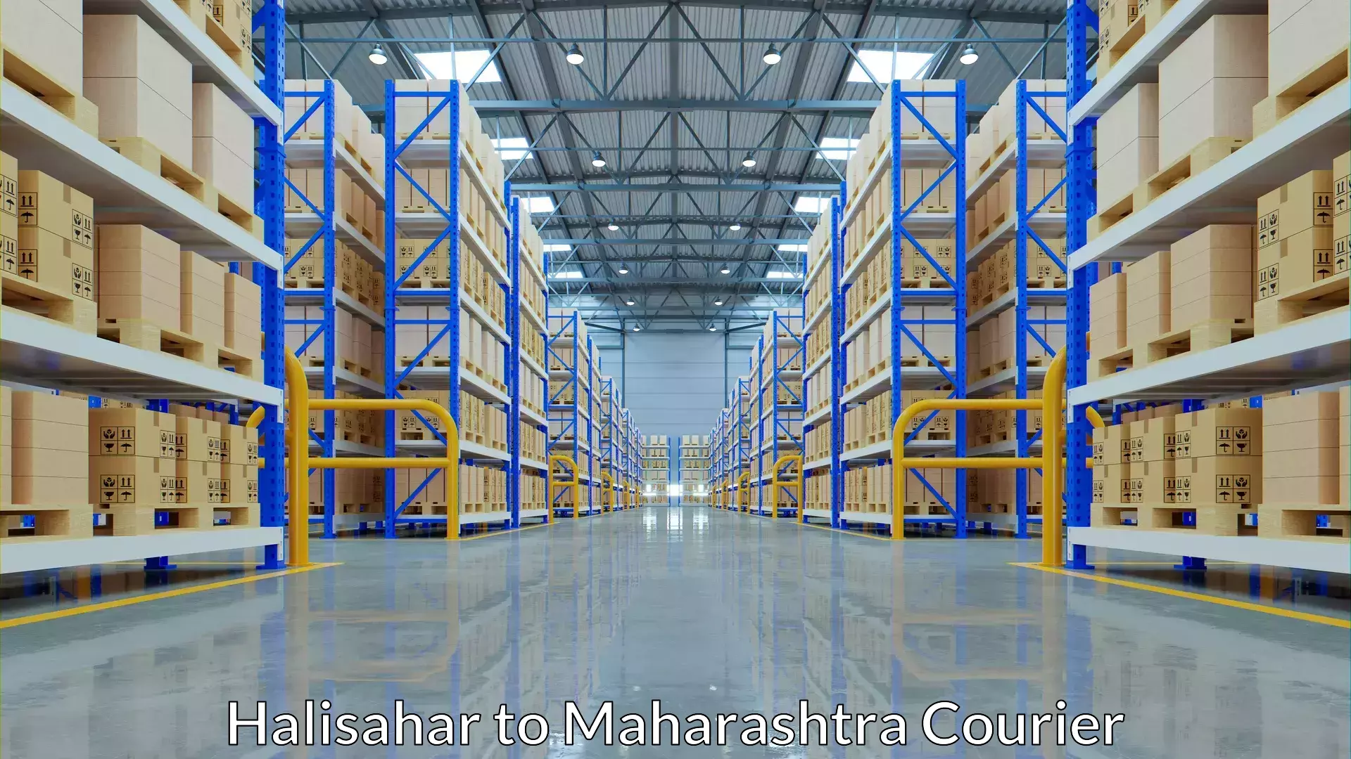 Express courier facilities in Halisahar to Georai