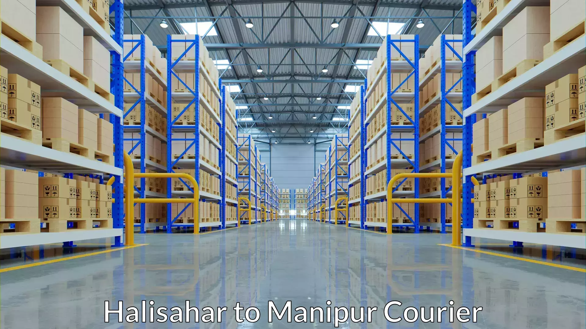 Nationwide shipping coverage Halisahar to Manipur