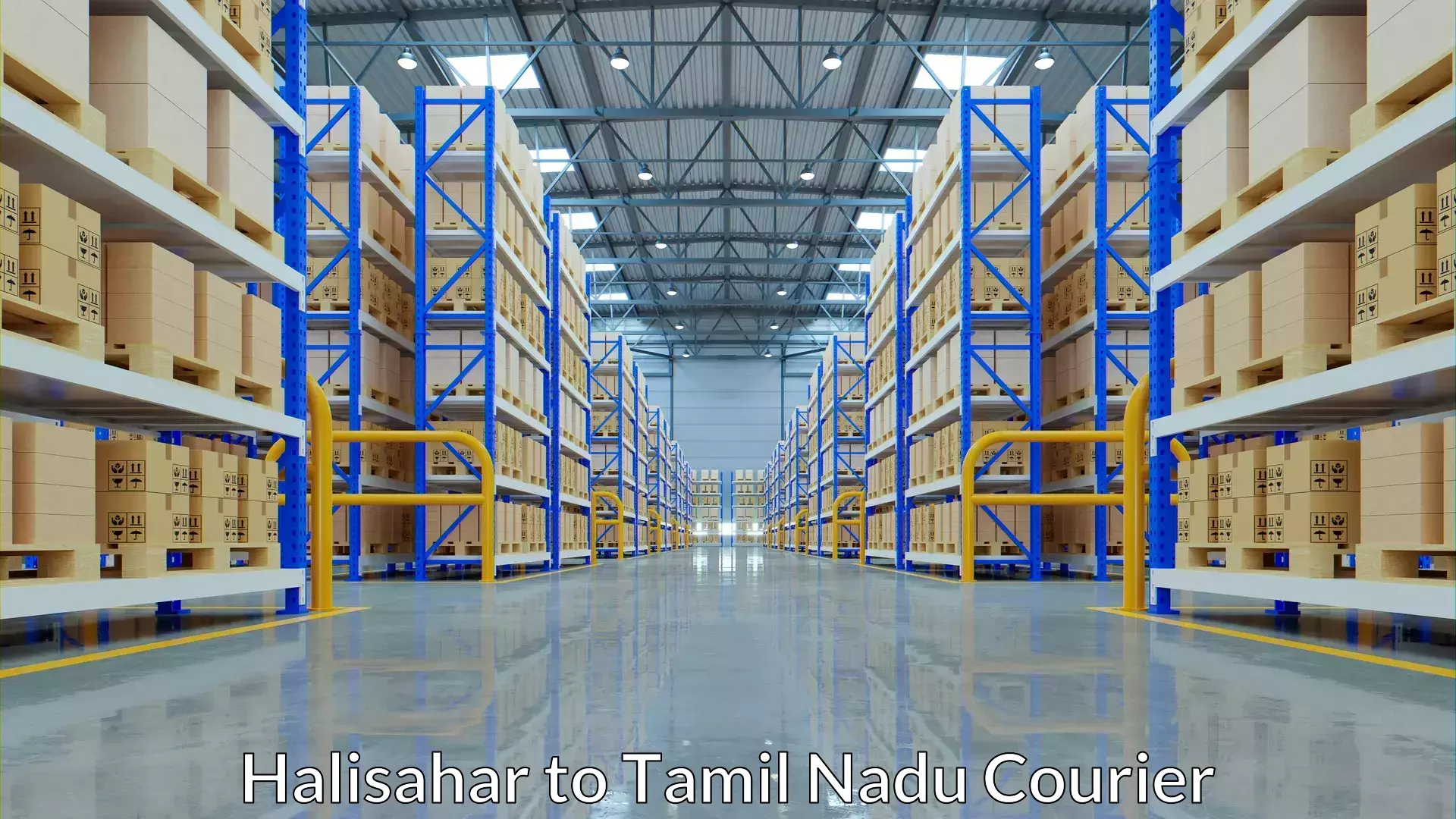 Custom courier packaging Halisahar to Tamil Nadu