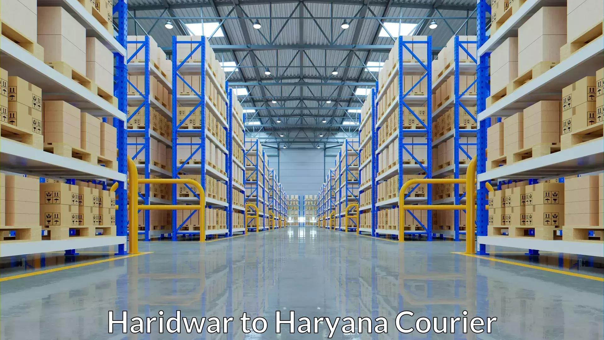 Modern parcel services in Haridwar to Haryana