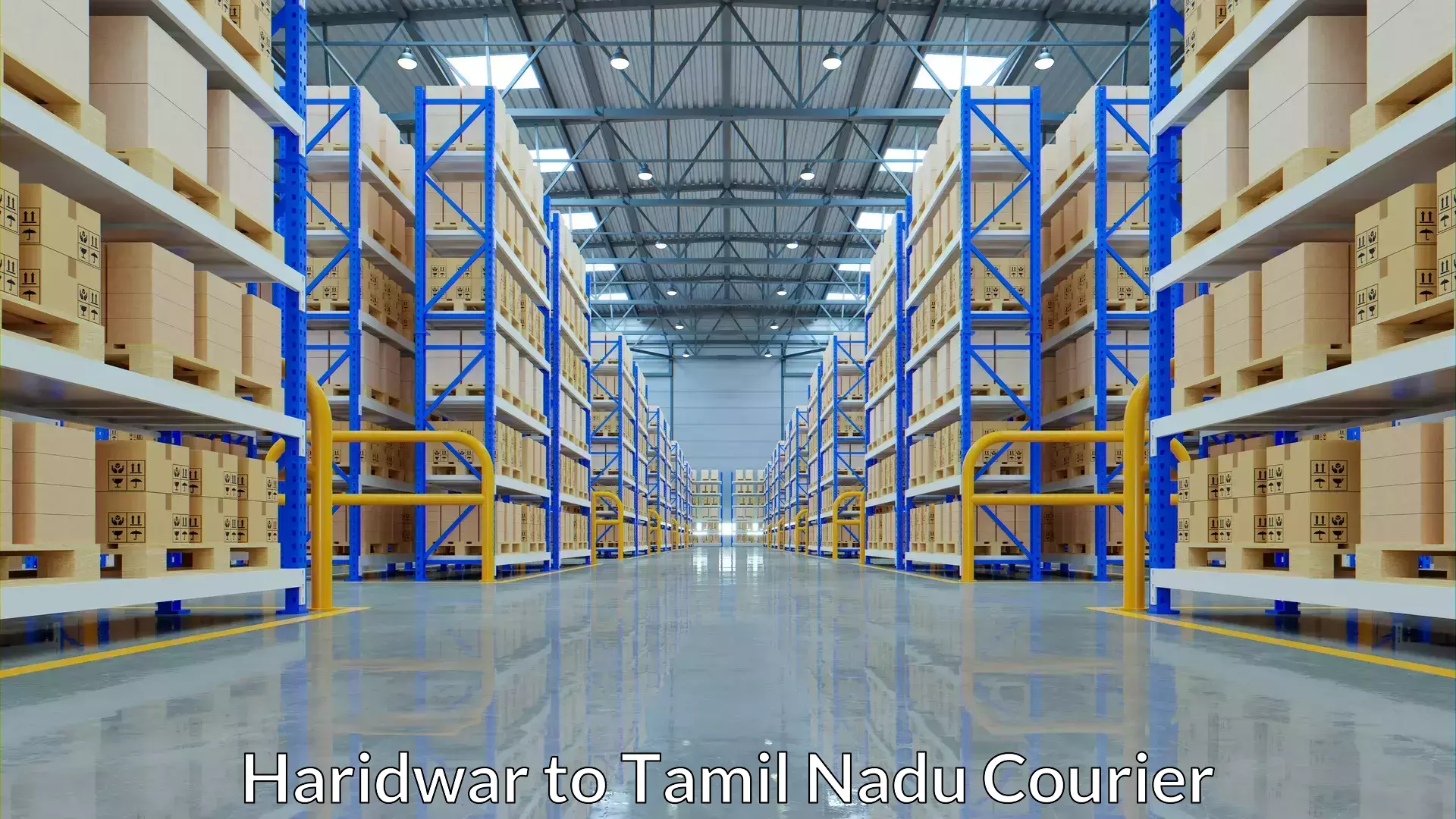 Reliable courier services Haridwar to Vandavasi