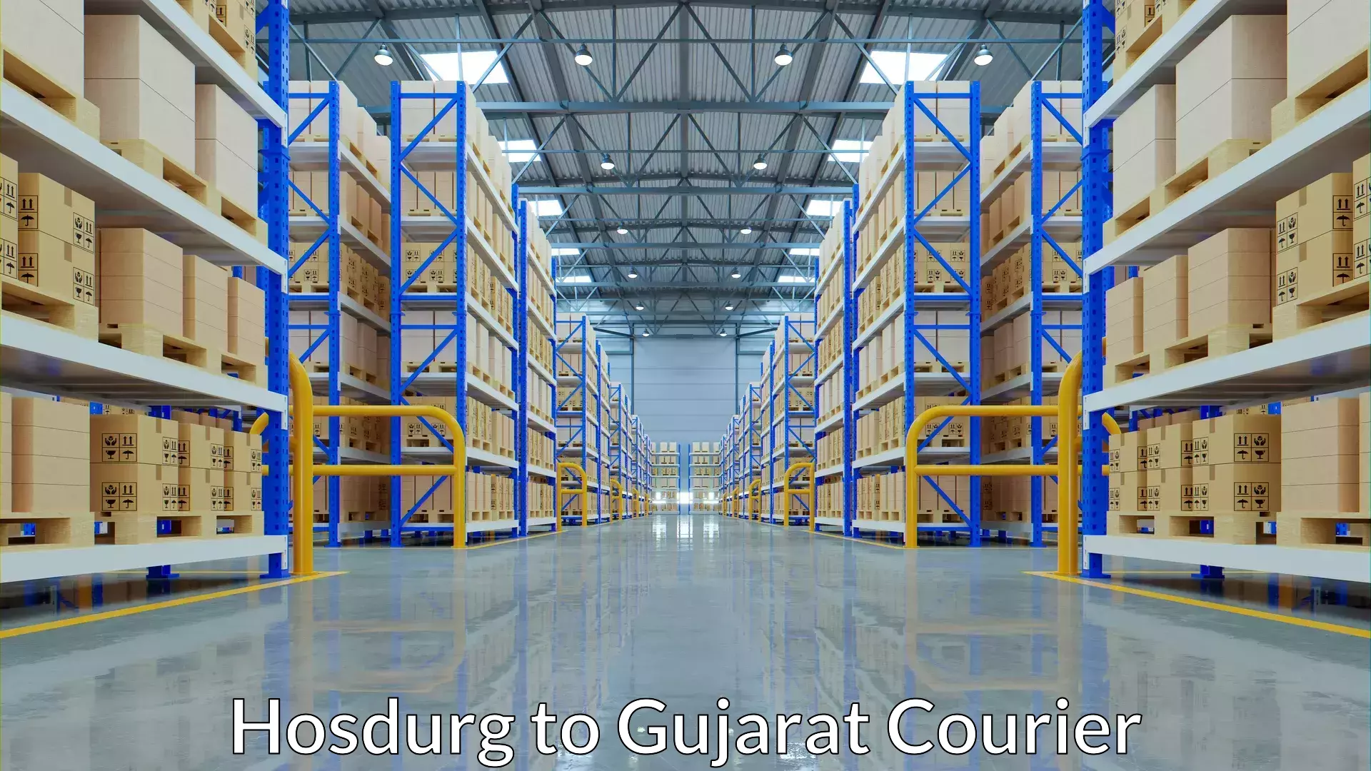 Efficient courier operations Hosdurg to Gujarat