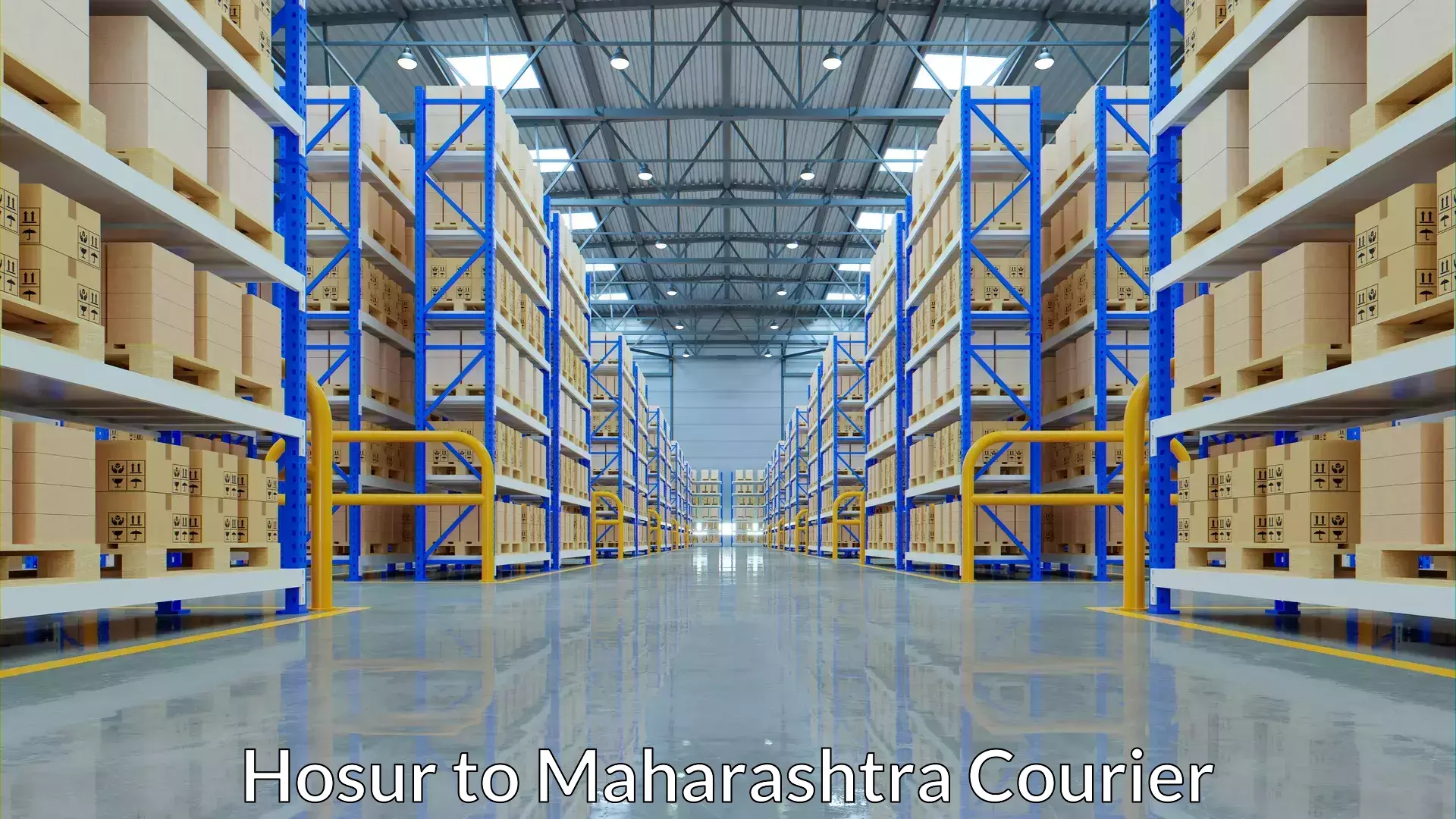 Domestic courier Hosur to Jafrabad Jalna