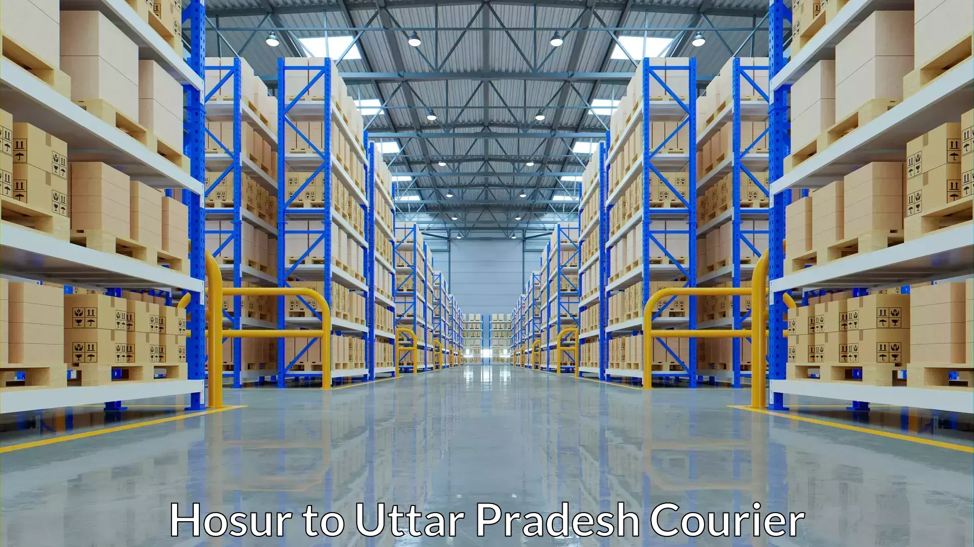 Smart parcel tracking Hosur to Lalganj Raebareli