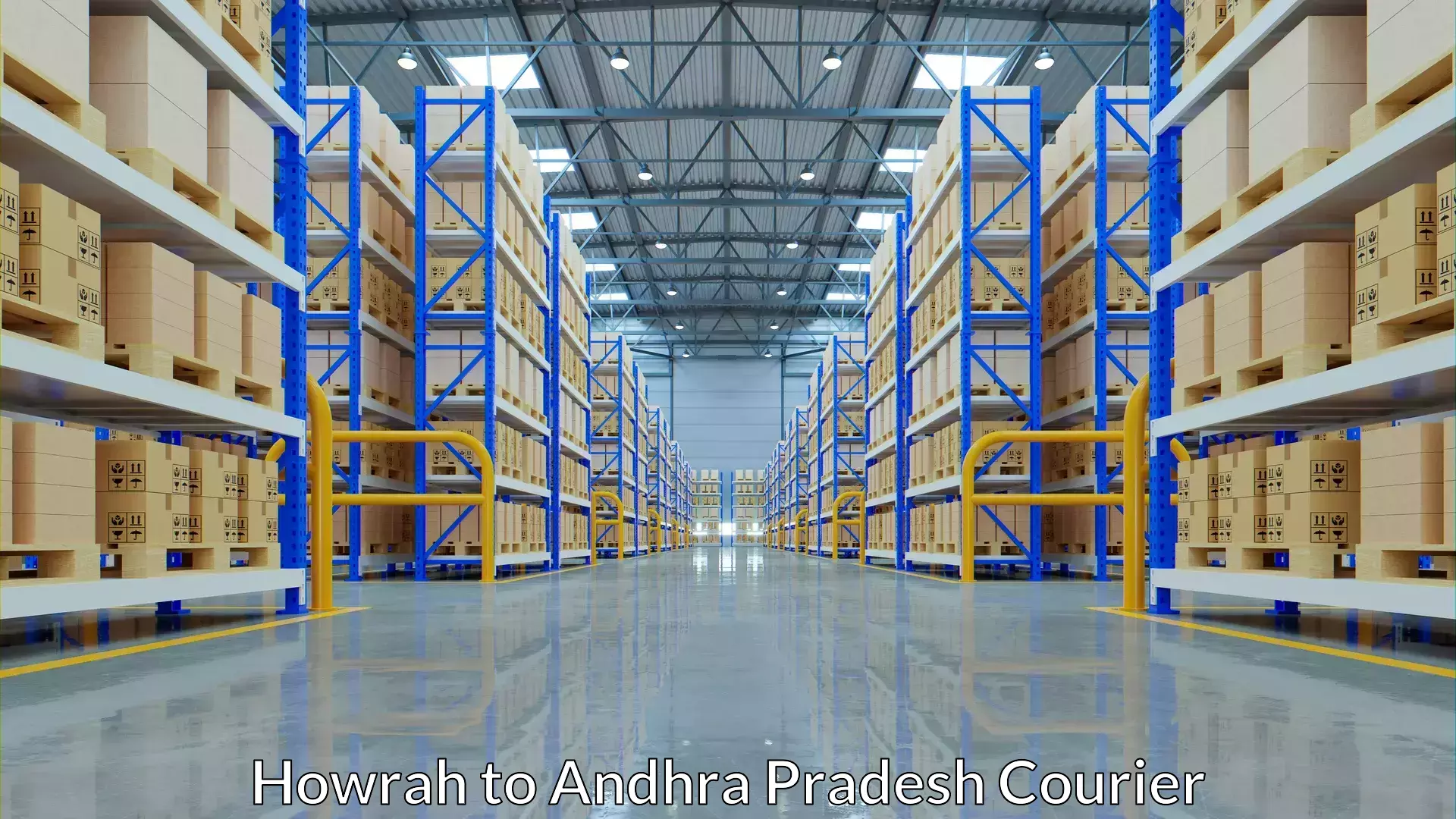 Reliable logistics providers Howrah to Krishna AP