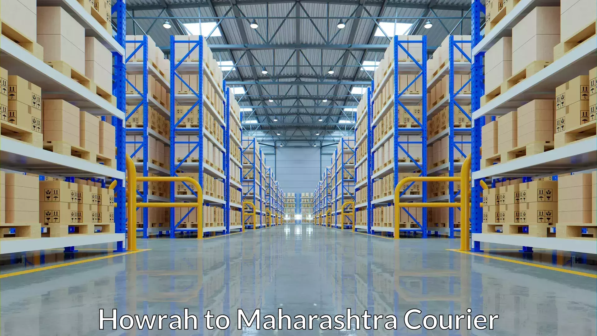 Smart parcel solutions Howrah to Ambajogai