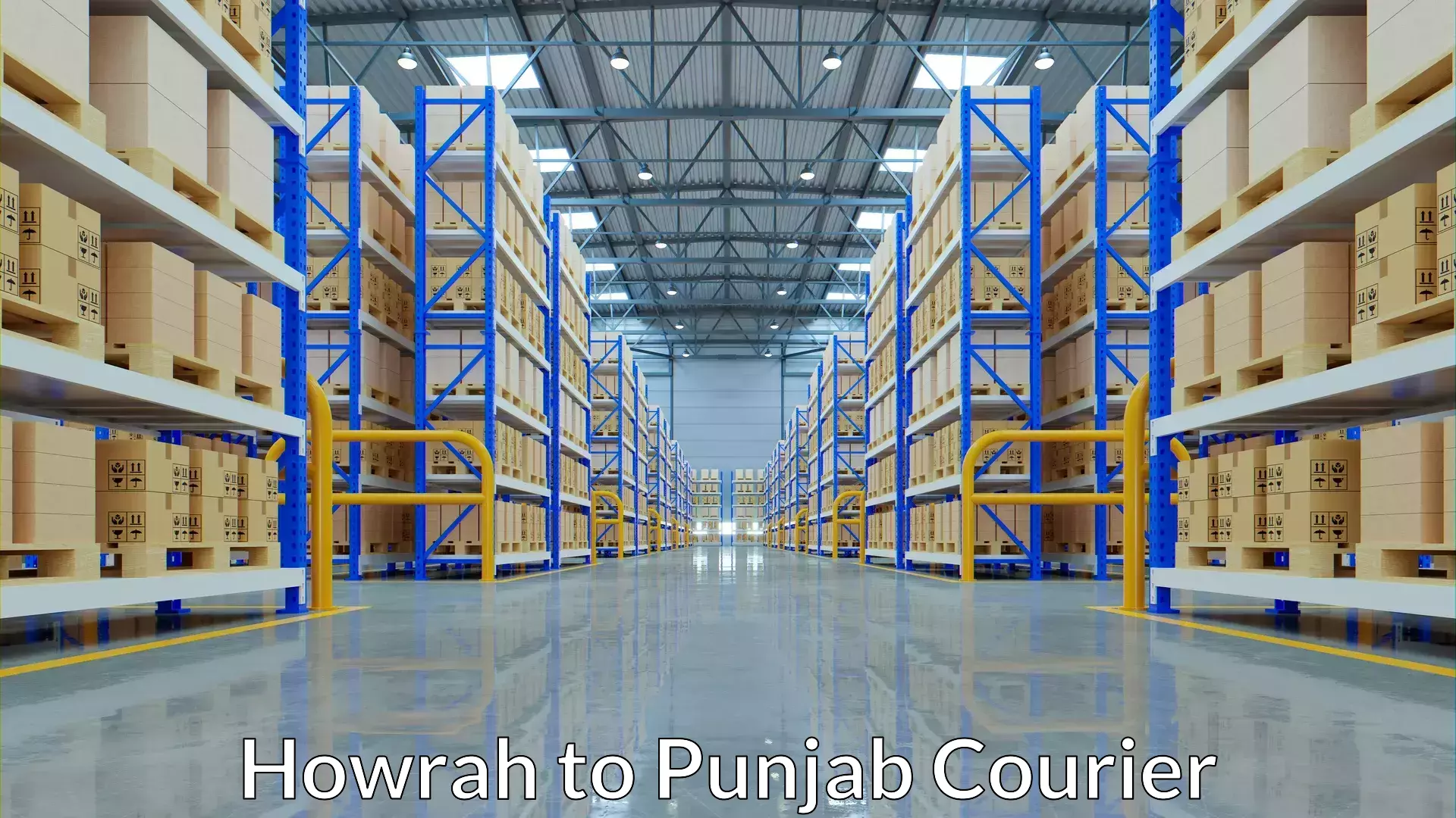 Door-to-door shipping Howrah to Bathinda