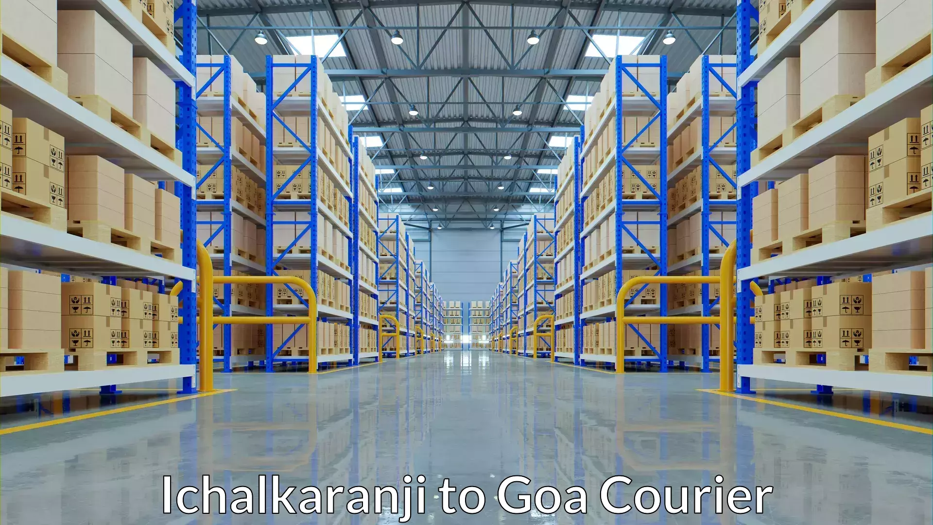 Next day courier Ichalkaranji to Mormugao Port