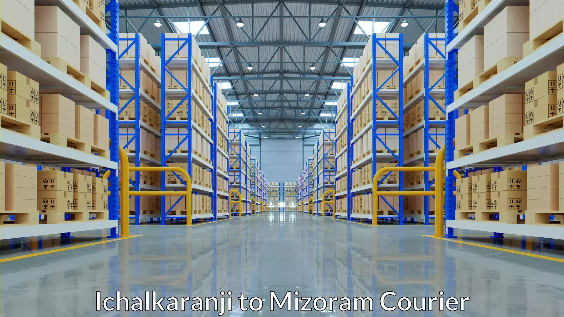 Discount courier rates Ichalkaranji to Khawzawl