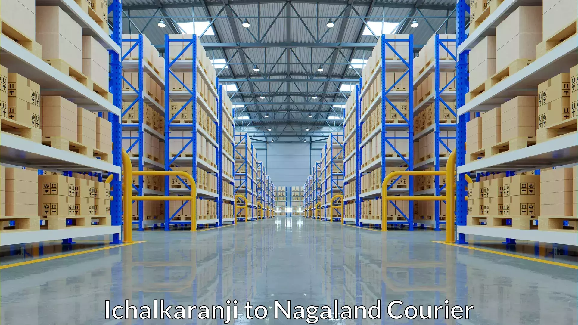 International courier networks in Ichalkaranji to Dimapur