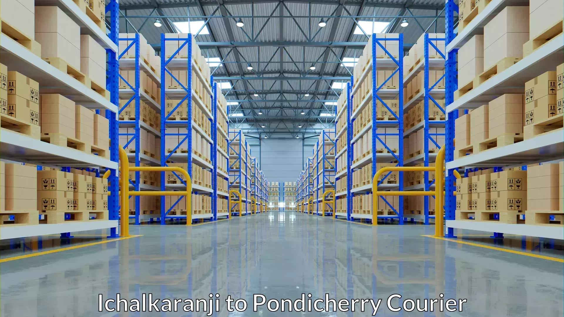 Individual parcel service Ichalkaranji to Pondicherry University