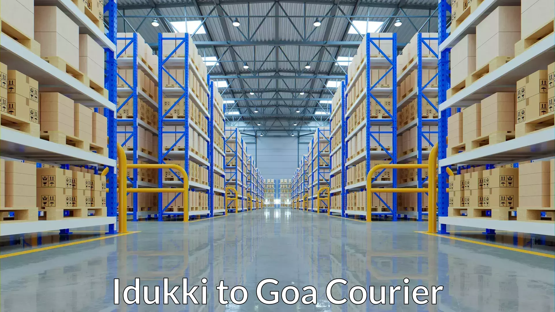 Express delivery capabilities Idukki to IIT Goa