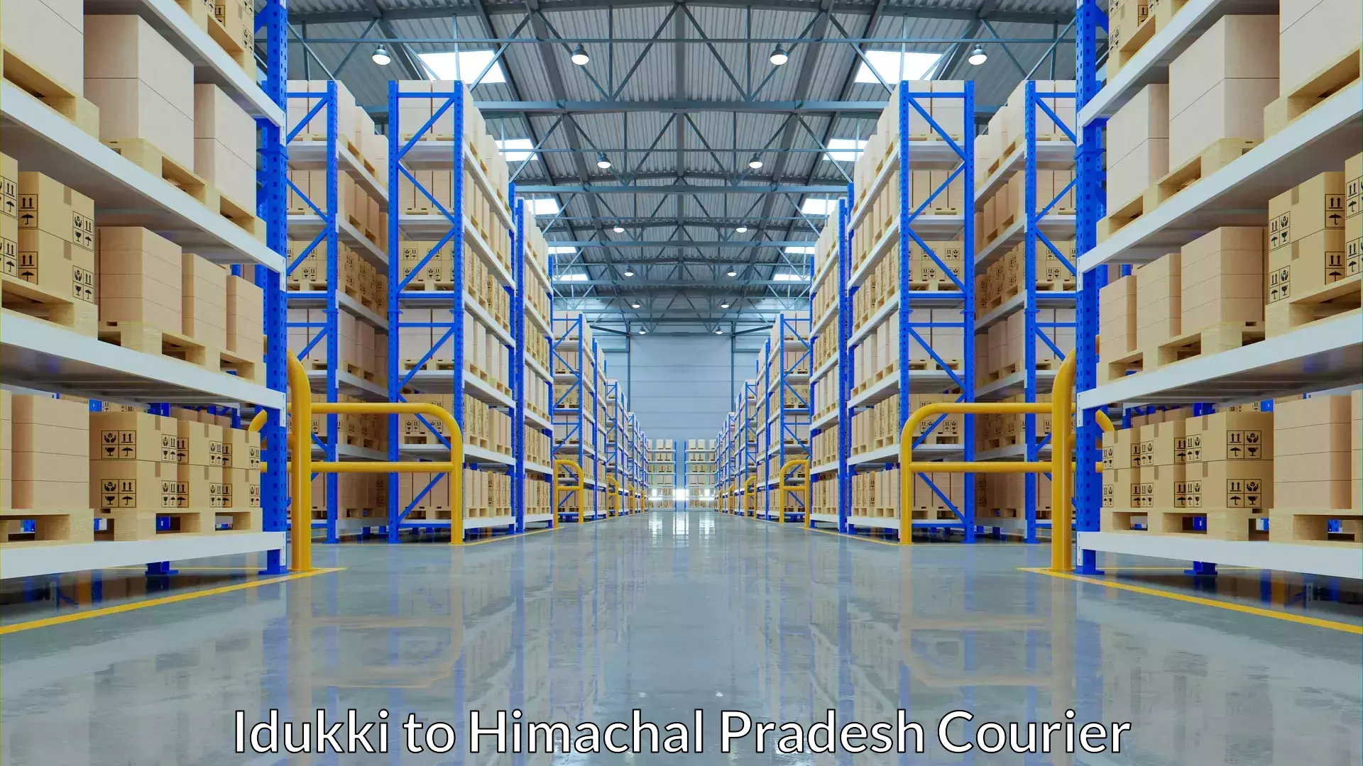 Professional parcel services Idukki to Nirmand