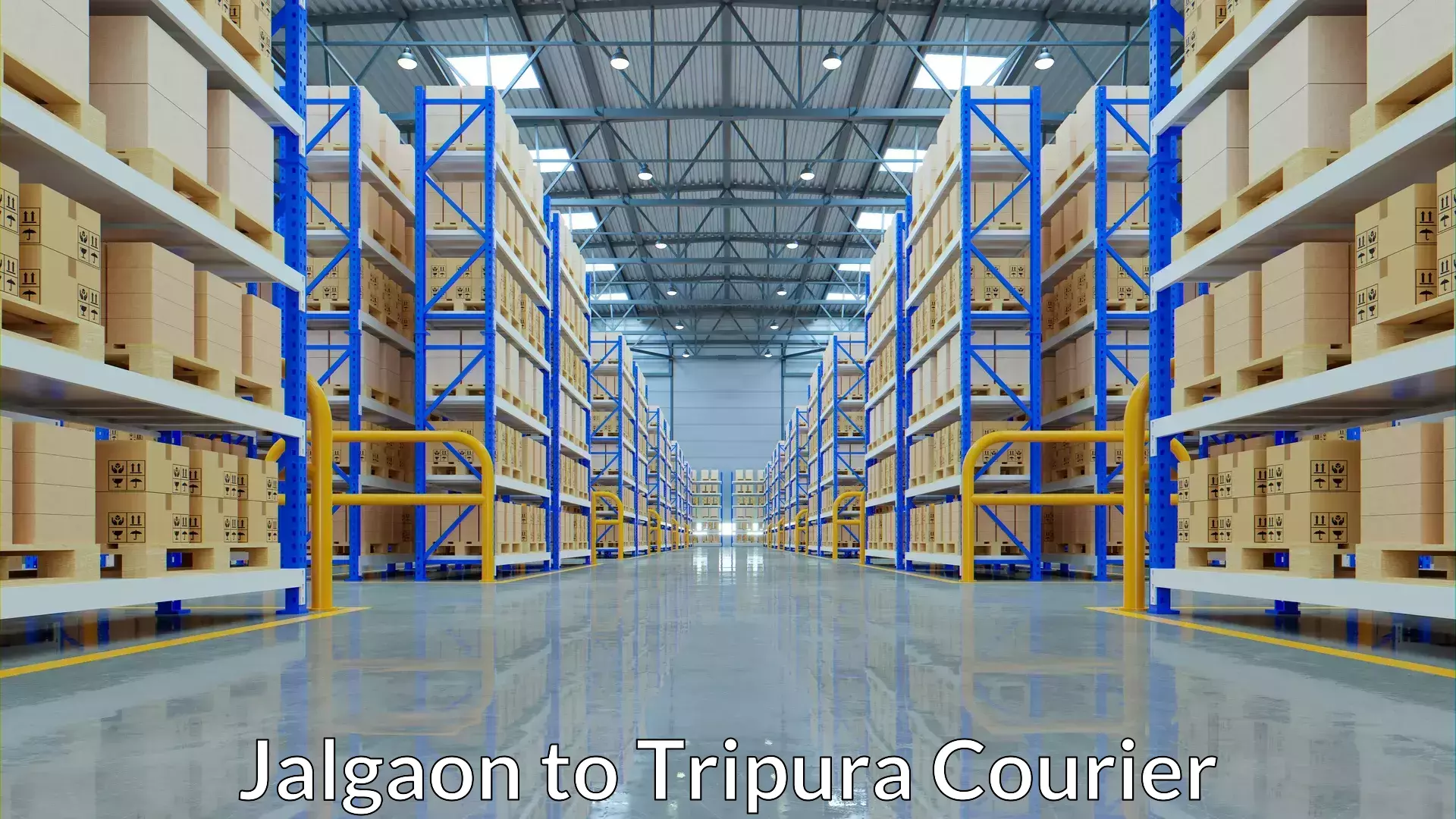 Commercial shipping rates Jalgaon to Tripura