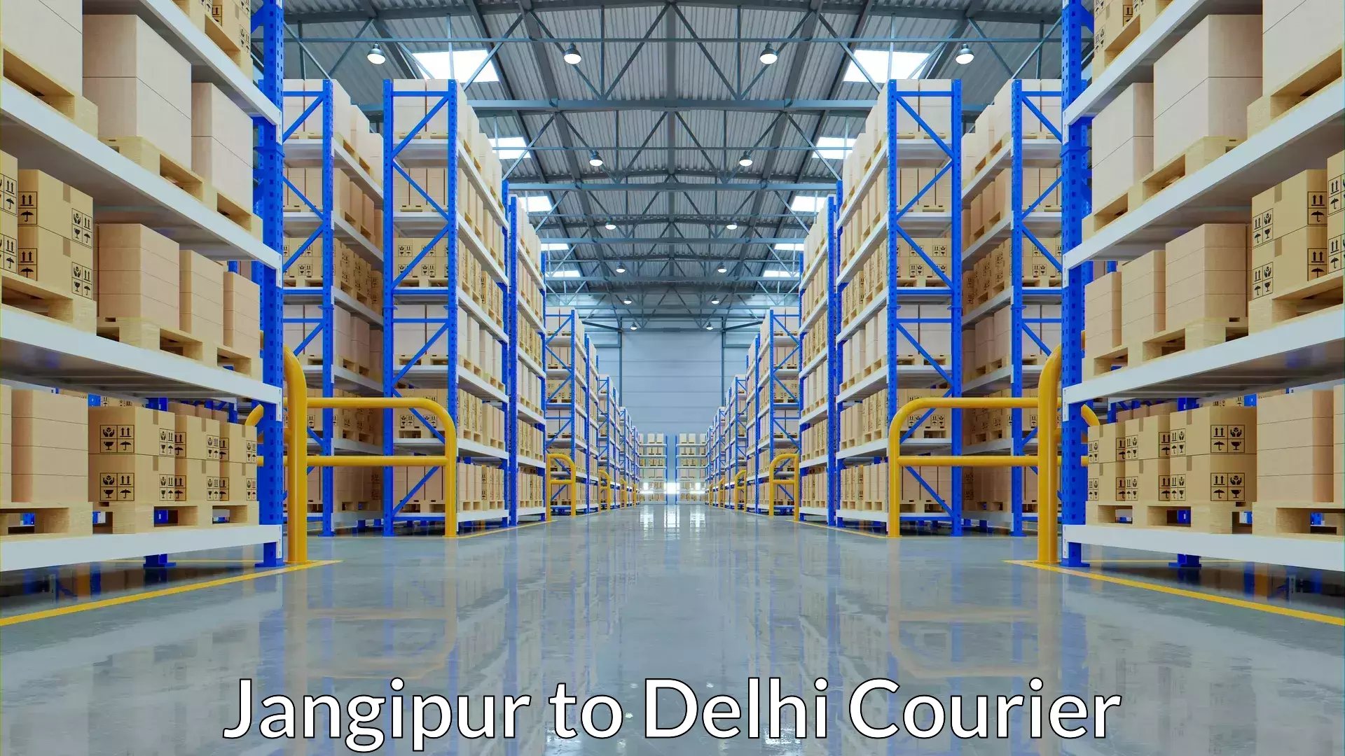 Next-day freight services Jangipur to University of Delhi