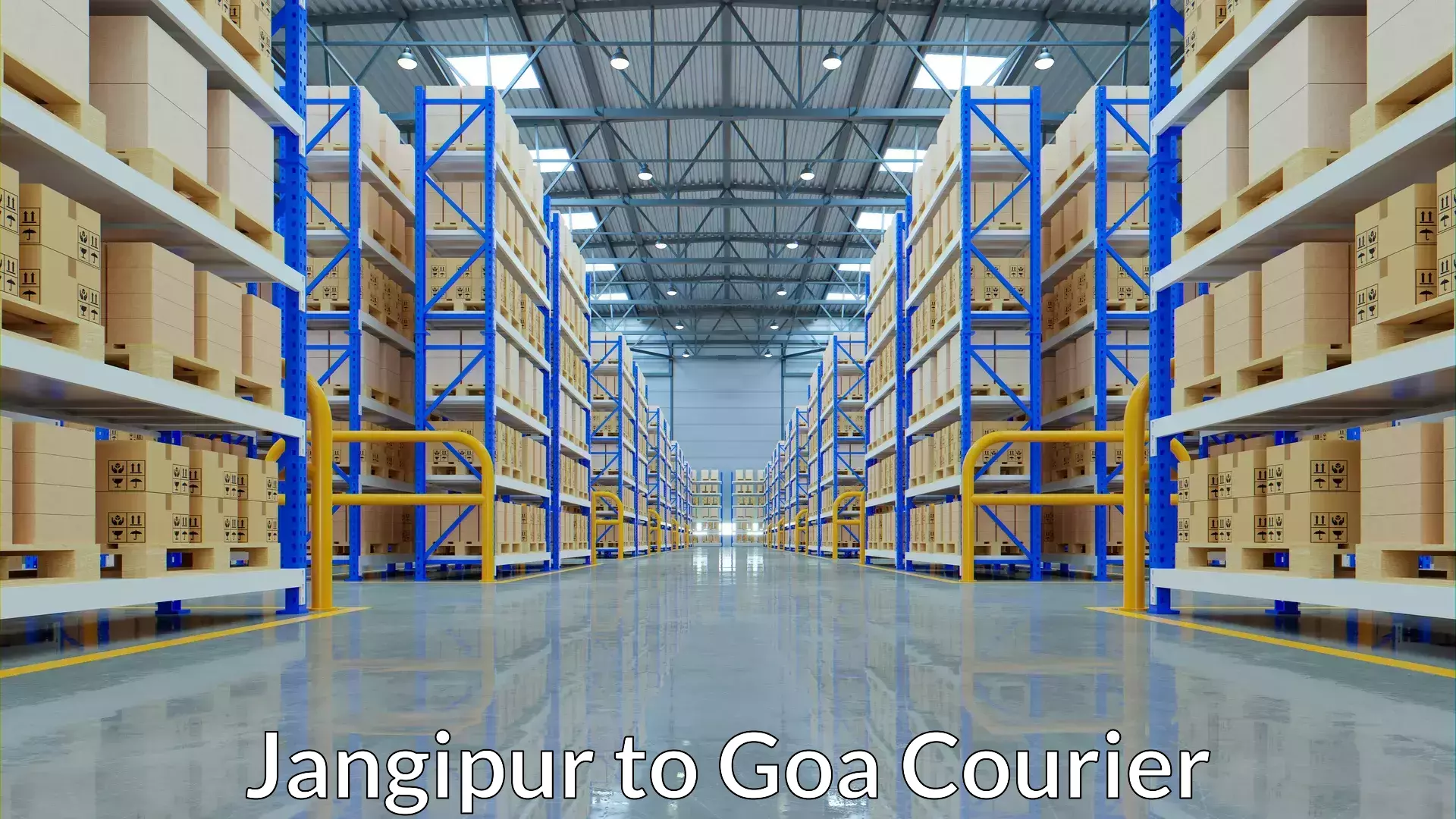 Courier service innovation in Jangipur to Goa