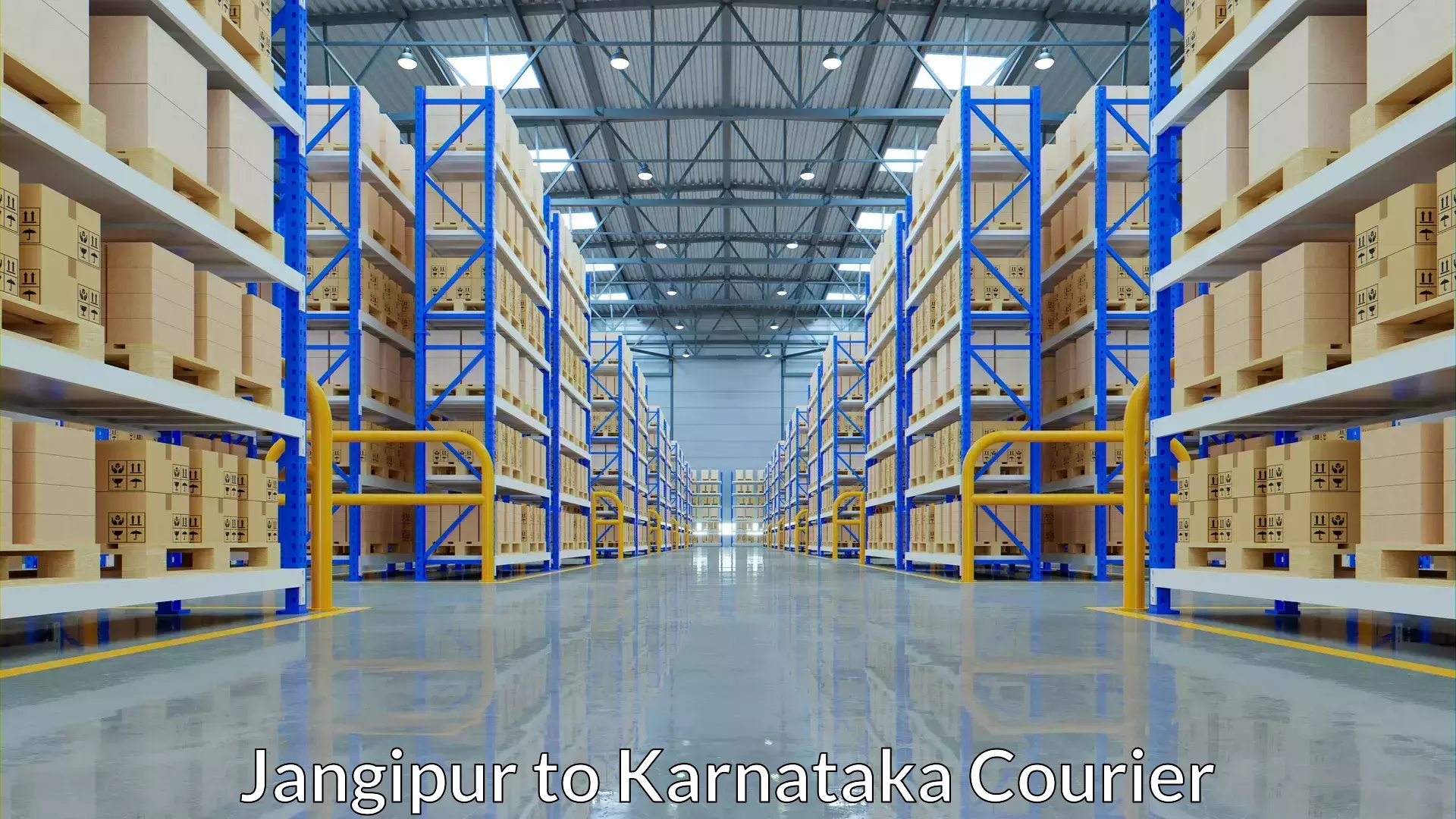 Modern courier technology in Jangipur to Sirsi