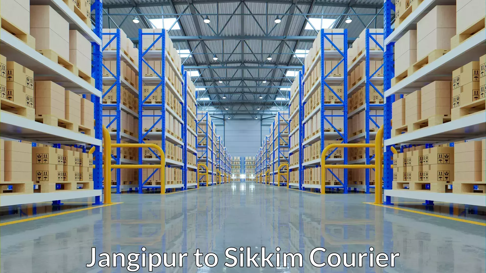 Cargo courier service Jangipur to Sikkim