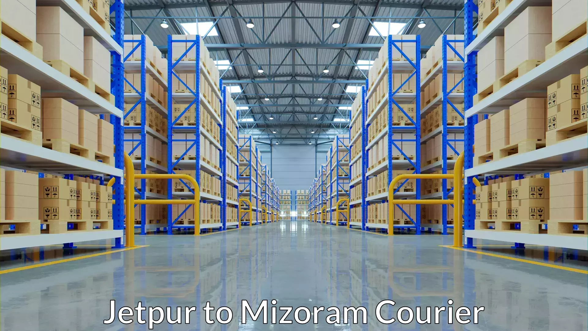 Seamless shipping service in Jetpur to Mizoram