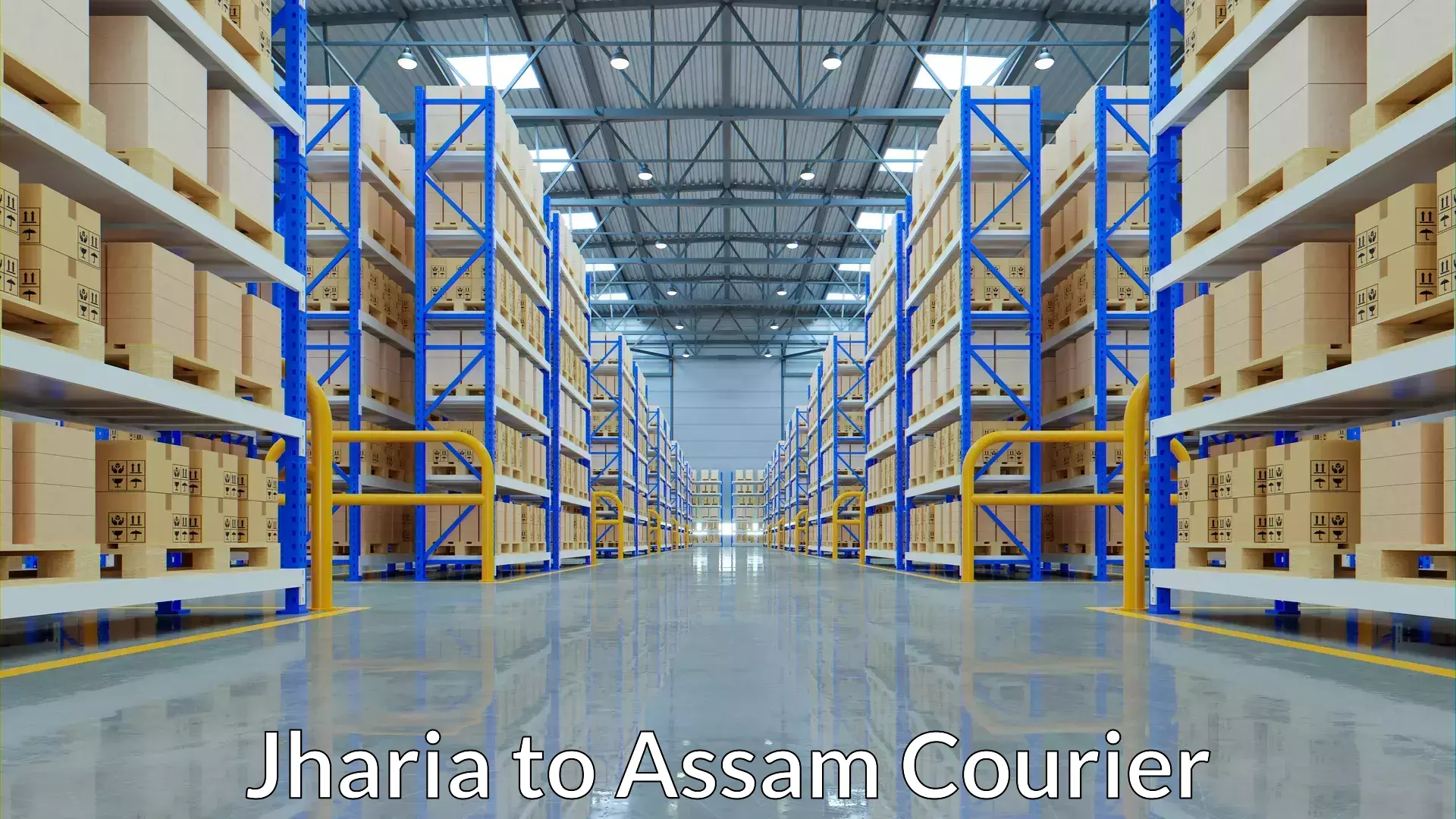 Custom courier solutions Jharia to Golaghat