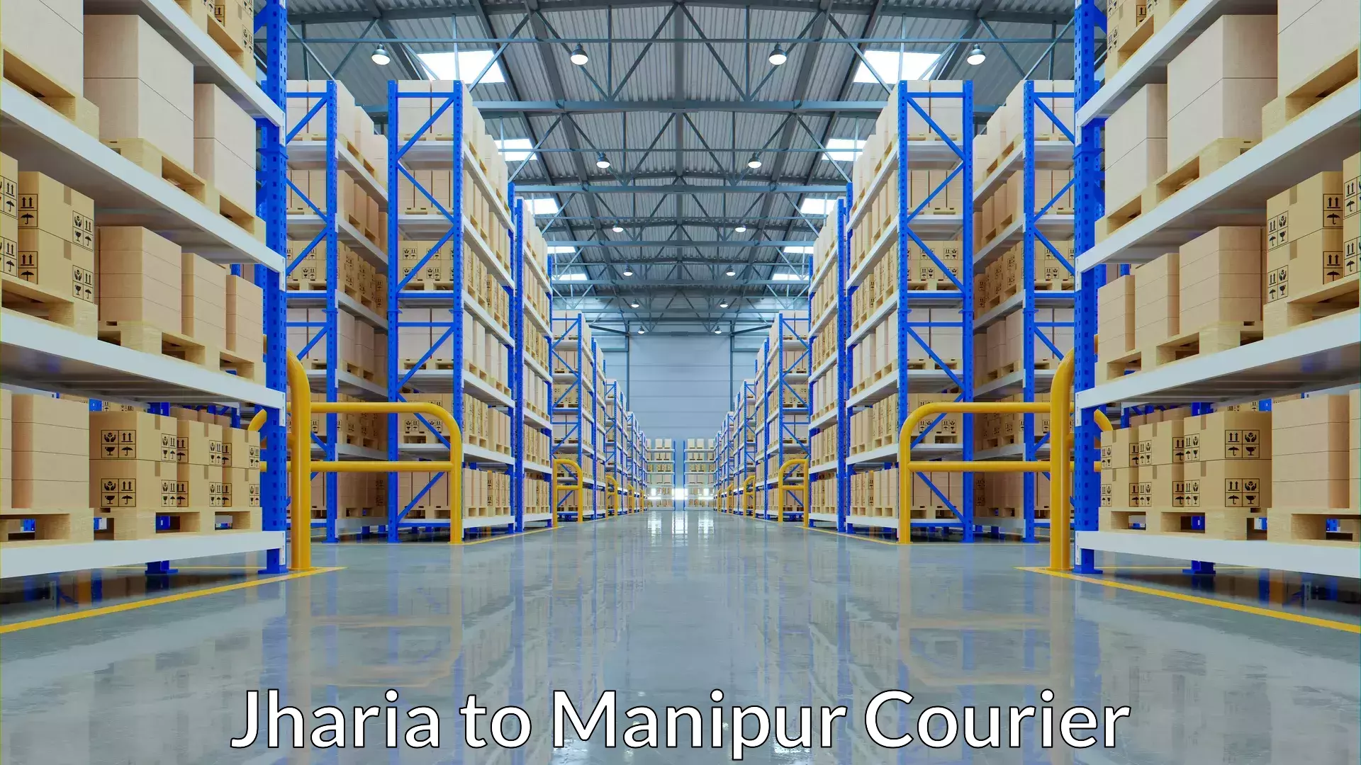 Multi-city courier Jharia to NIT Manipur