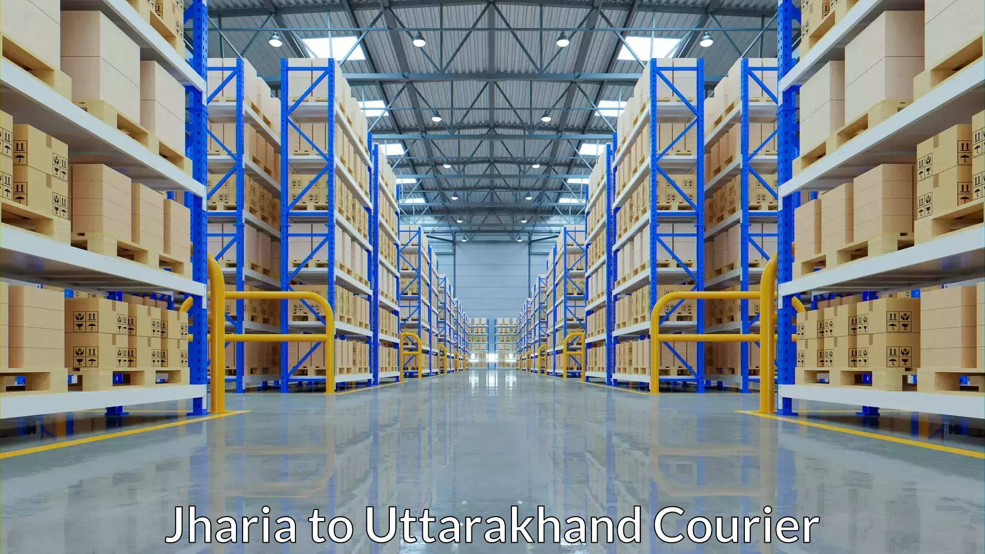 Secure shipping methods Jharia to Pauri Garhwal