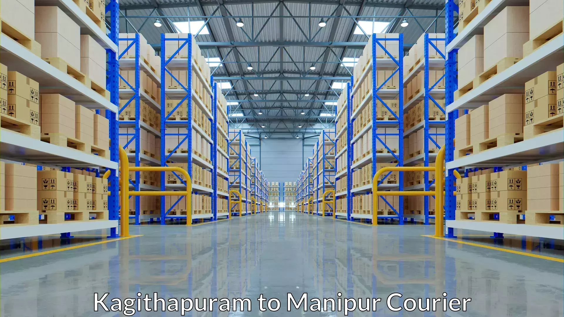 Quality courier services in Kagithapuram to Manipur